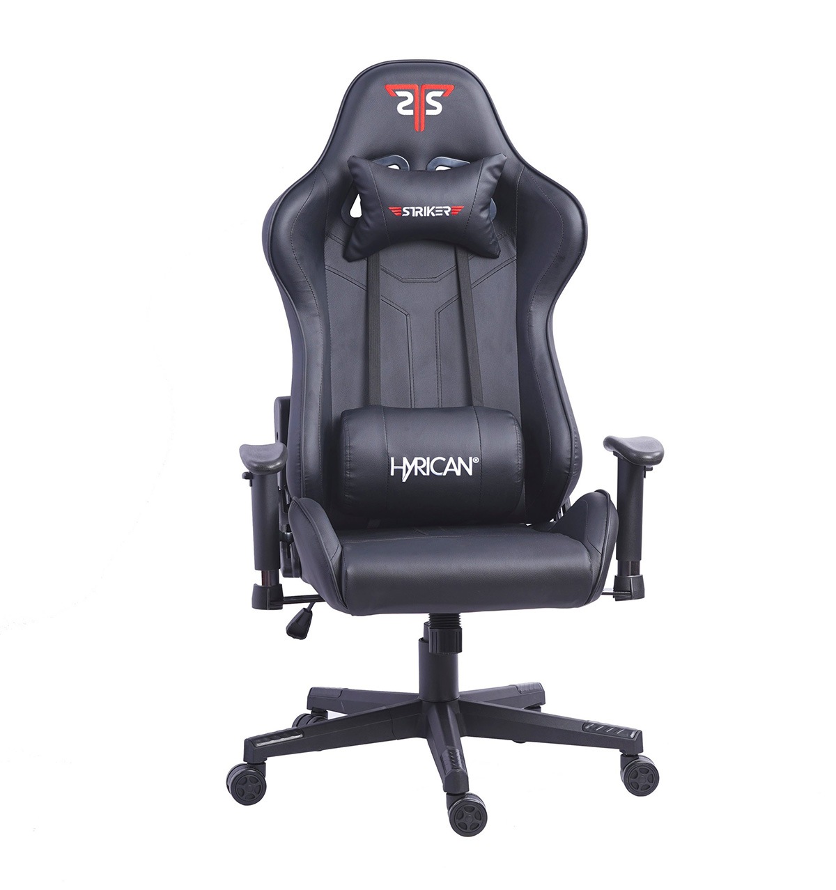 Hyrican Gaming-Stuhl »"Striker Comander" schwarz, ergonomischer Gamingstuhl« () Bürostuhl, Schreibtischstuhl, geeignet für Kinder und Jugendliche
