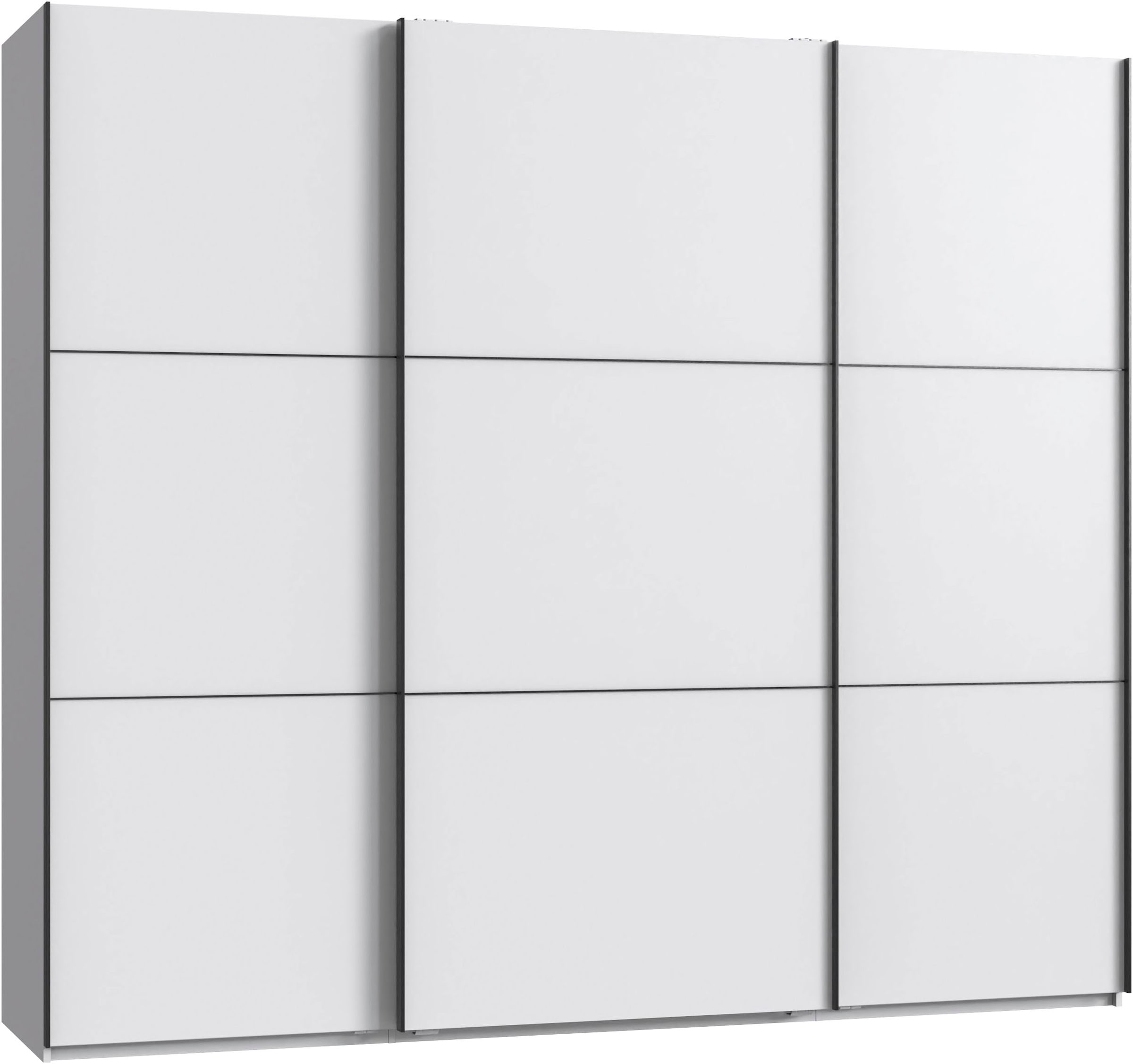 Wimex Kleiderschrank »Indiana by fresh to go, wahlweise mit oder ohne Spiegel« INKLUSIVE Innenausstattung und Selbsteinzug für die Türen,  große Breiten250 oder 300cm, mit oder ohne Glasfront, Made in Germany