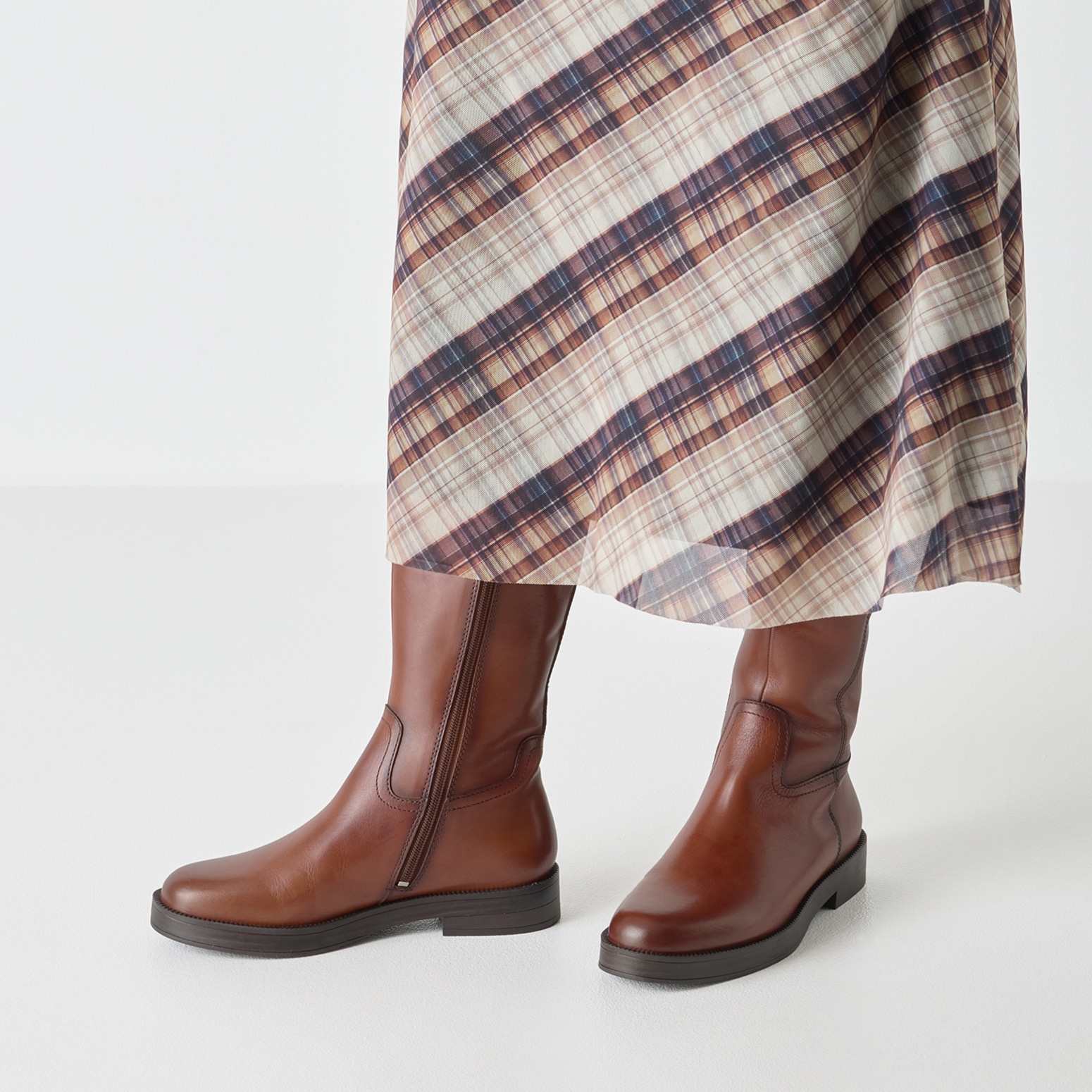 Tamaris Stiefel  , Blockabsatz, Businessstiefel im klassischen Reiterlook