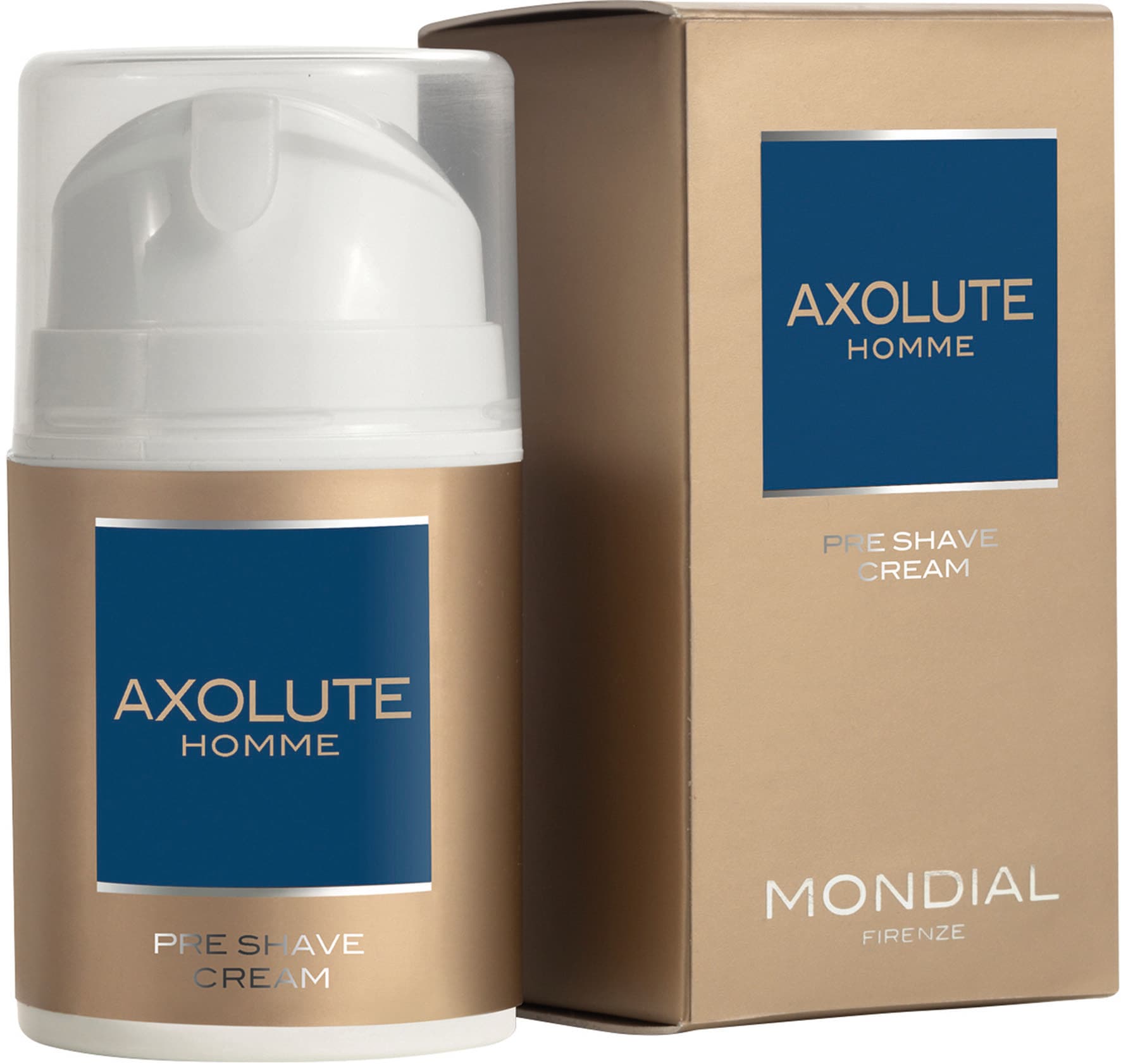 Mondial Antica Barberia Herren Hautcreme »Axolute Homme Pre Shave Cream« Schützt die Haut vor Irritationen und bietet erfrischenden Duft. in weiß