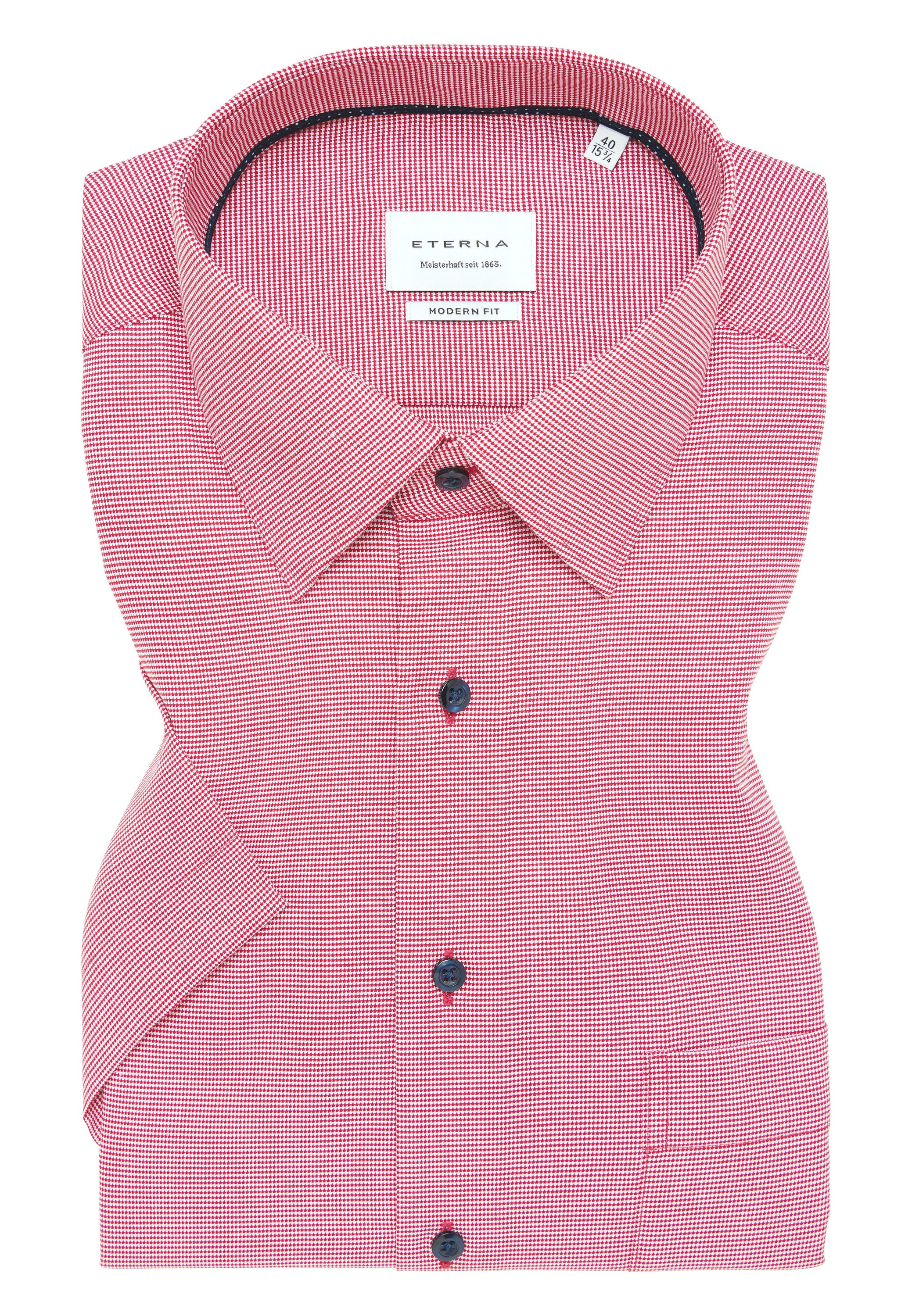 Eterna Kurzarmhemd »MODERN FIT«, NON IRON (bügelfrei)