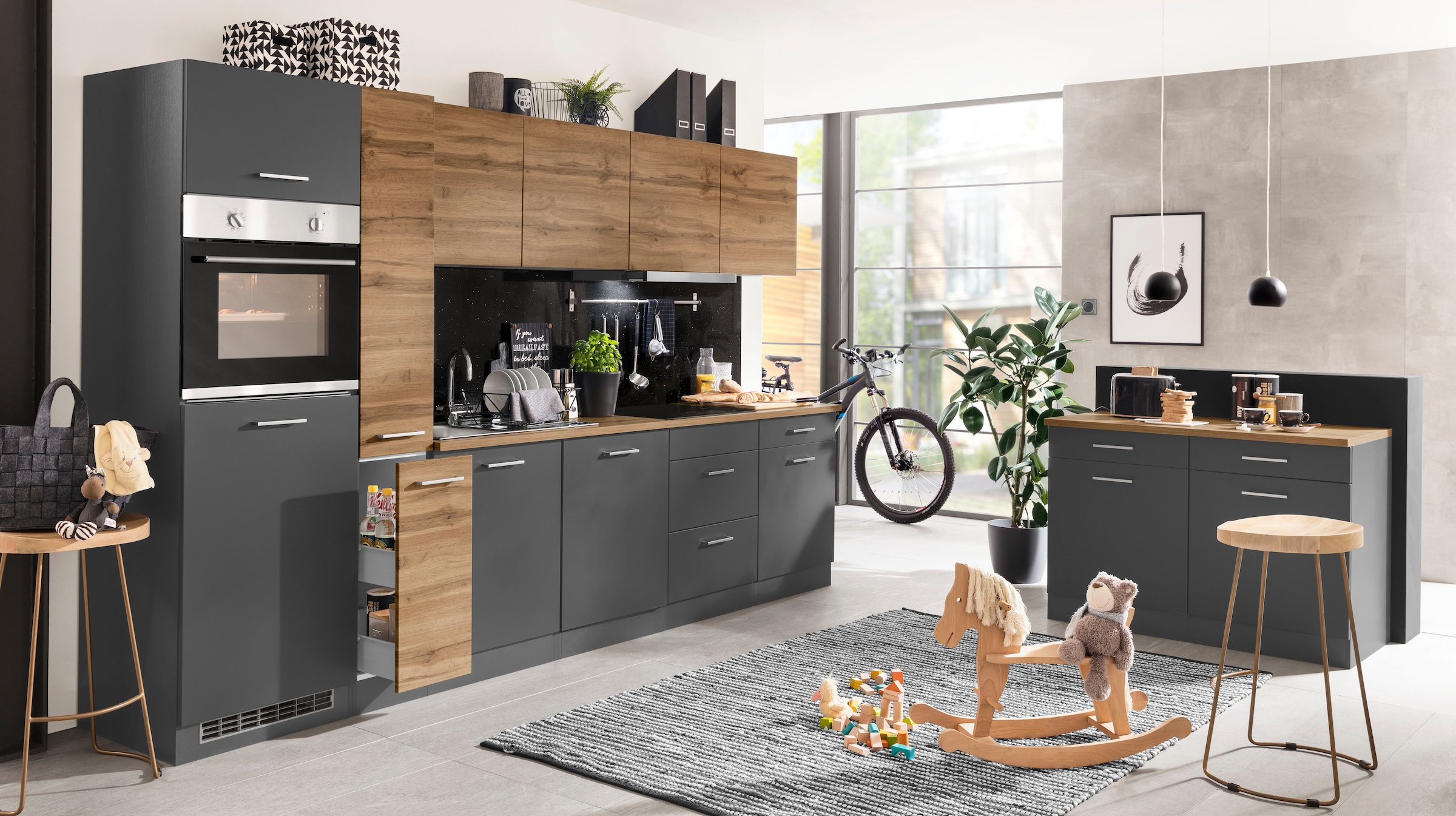 KOCHSTATION Unterschrank »KS-Kehl«, Breite 120 cm