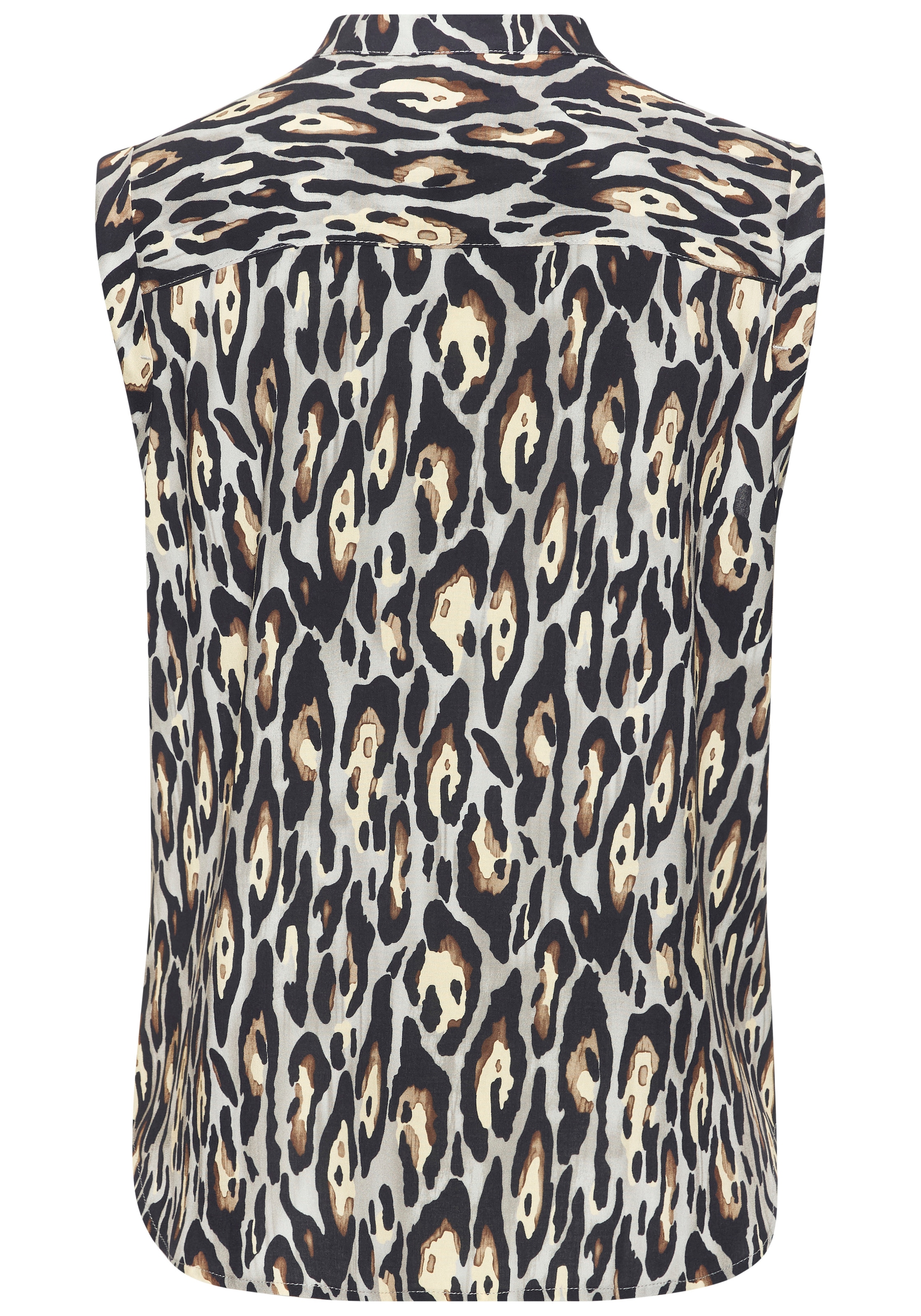 LASCANA Druckbluse mit Alloverdruck, Blusentop aus Viskose