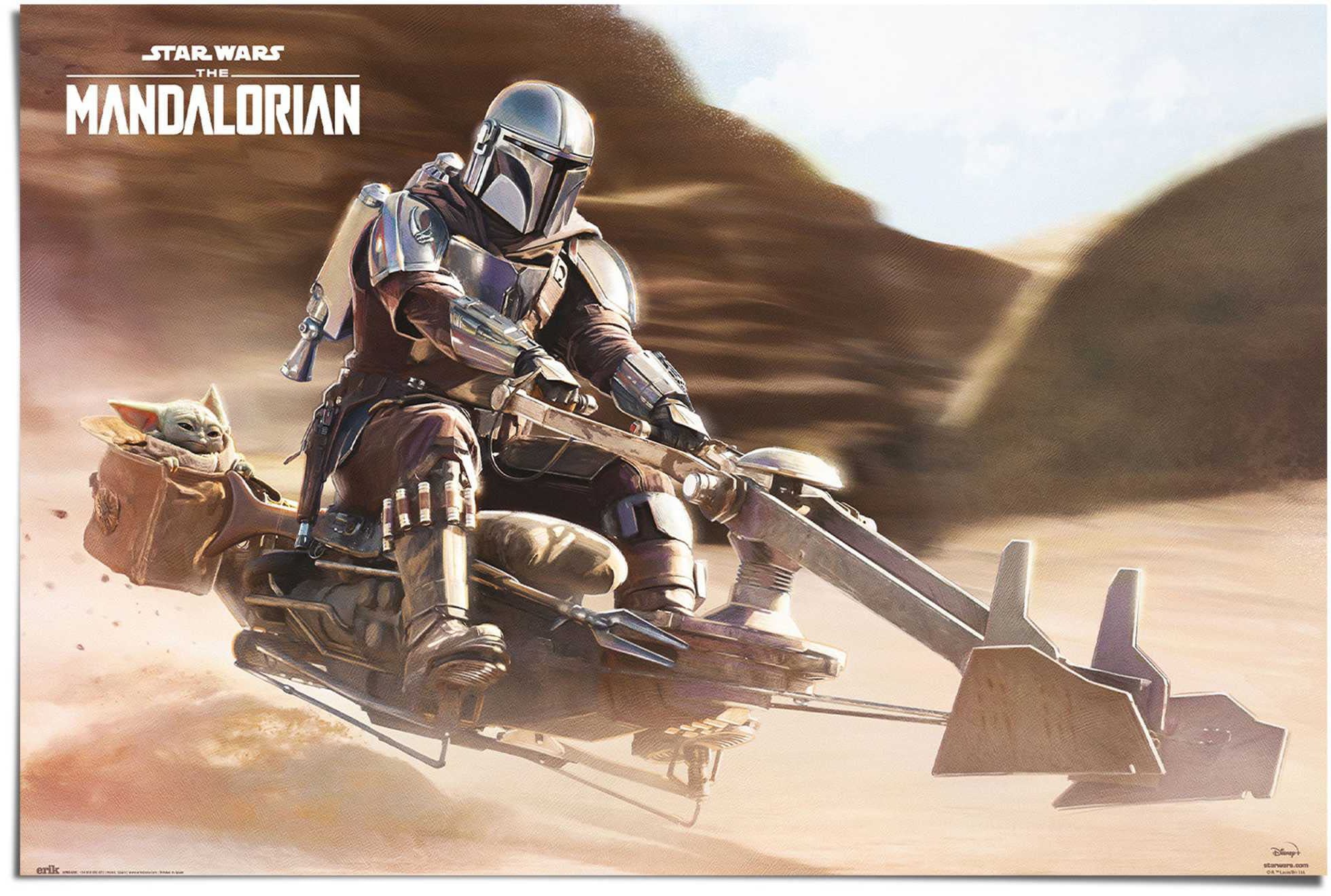 Reinders! Poster »The Mandalorian - Speederbike«