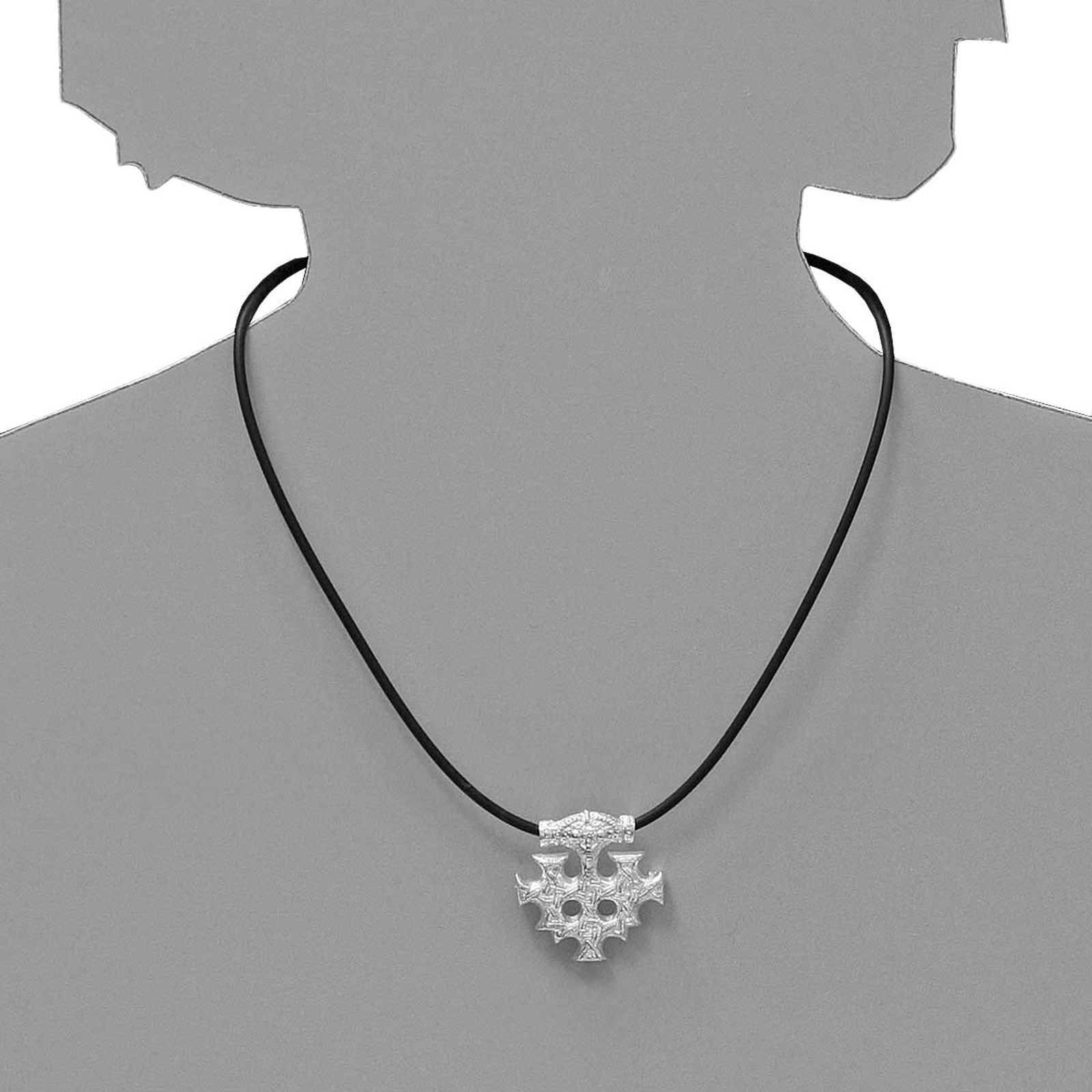OSTSEE-SCHMUCK Kettenanhänger »- Gleiter-Hiddensee 30 x 28 mm - Silber 925/000 -,«
