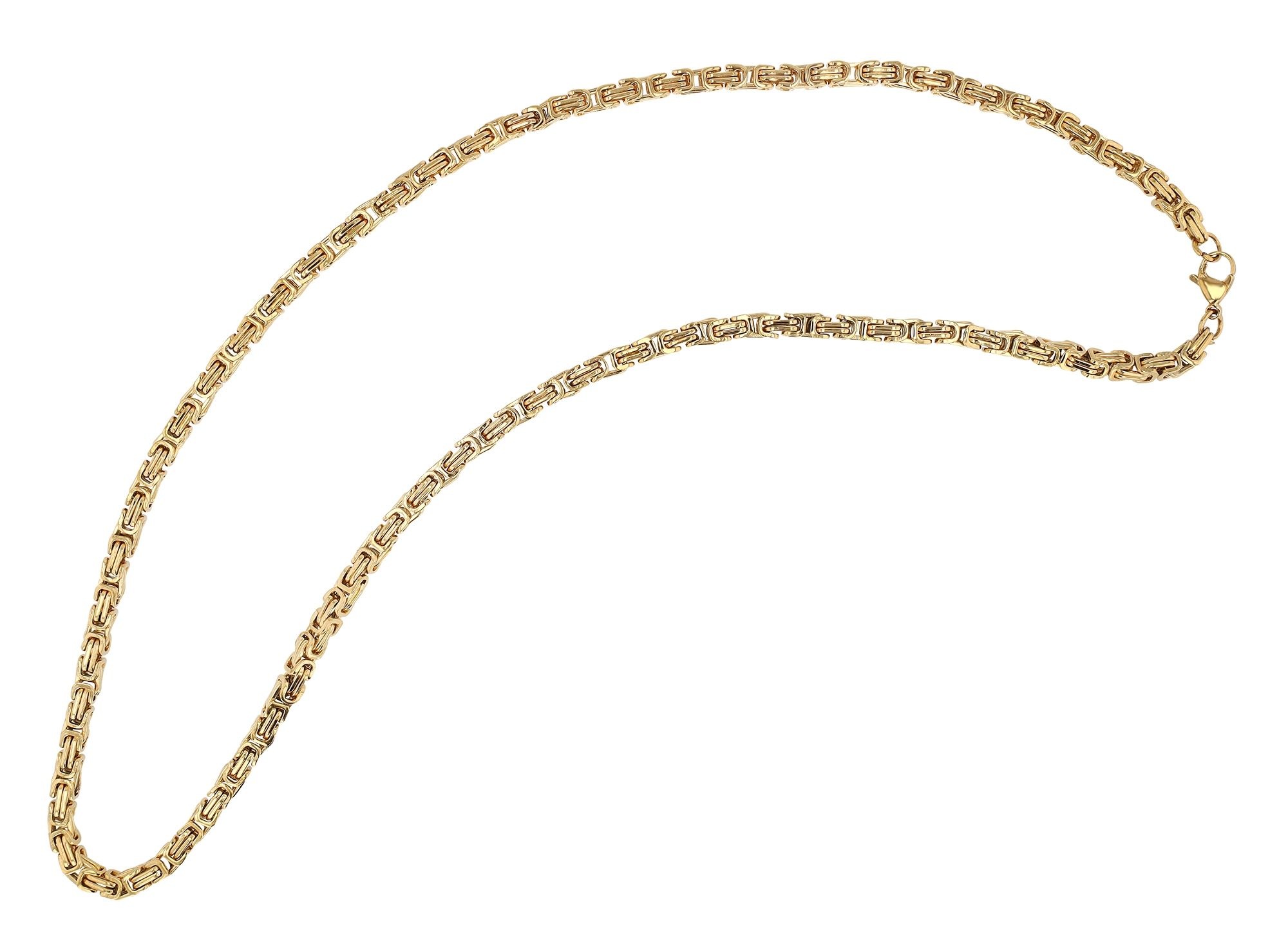 Adelia´s Königskette »Unisex Halskette ¿ Königskette aus Edelstahl«