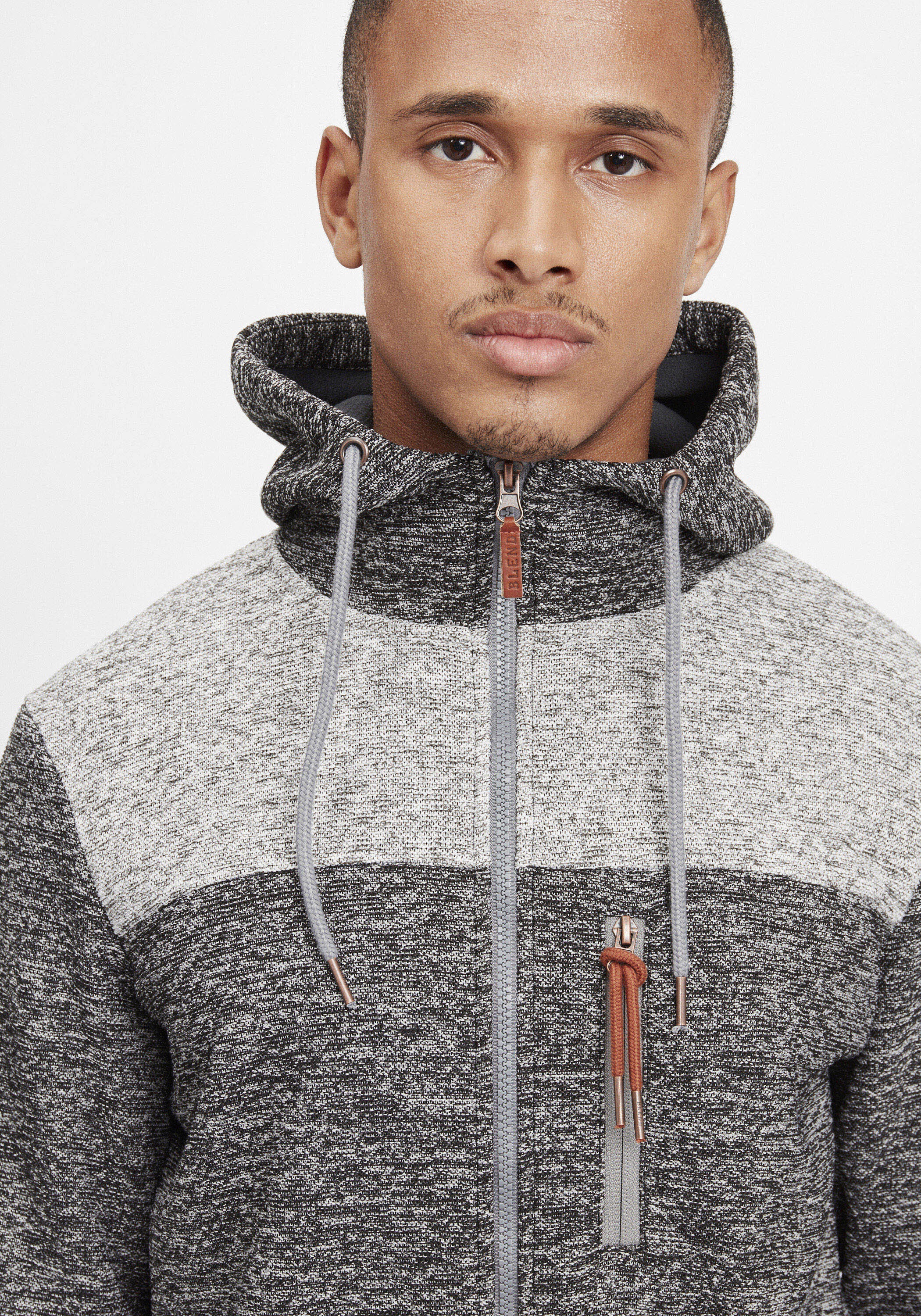 Blend Fleecejacke »Fleecejacke BHPinheiro«, mit Kapuze