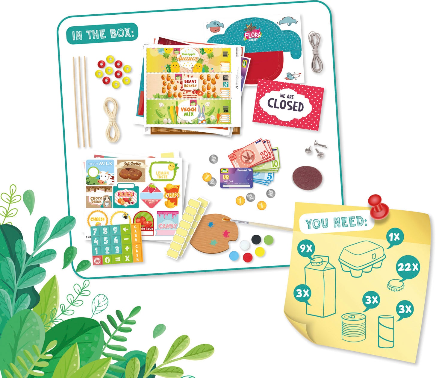 Lena® Kaufladensortiment »Bastelset Eco«