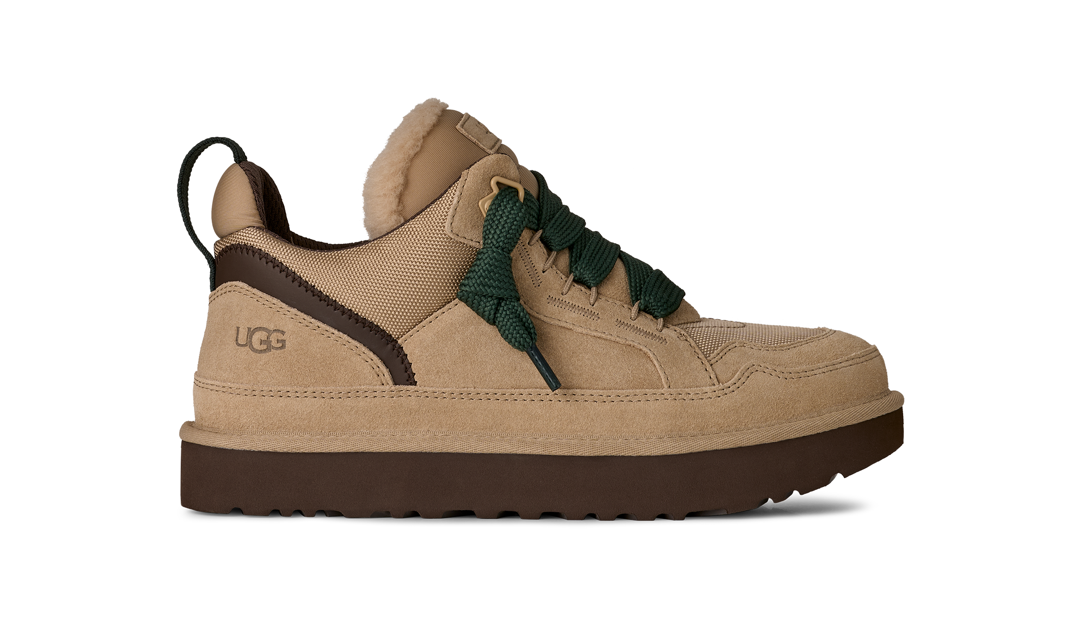 UGG Sneaker »M LOWMEL«  Halbschuh, Schnürschuh mit gepolstertem Schaftrand