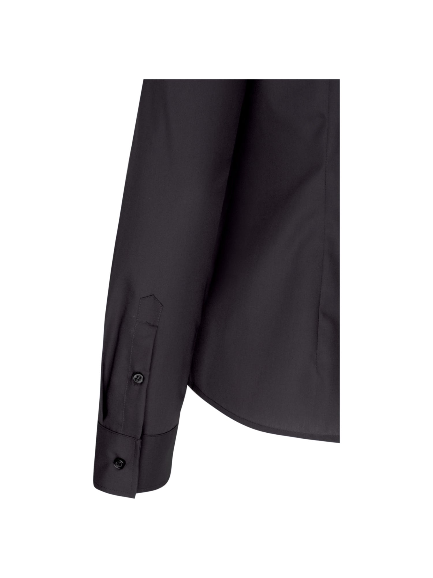 seidensticker Hemdbluse »Schwarze Rose« 1/1 Kragen Uni