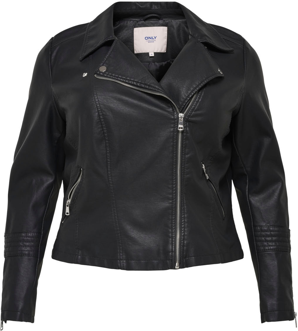 ONLY CARMAKOMA Lederimitatjacke »CAREMMY FAUX LEATHER BIKER«