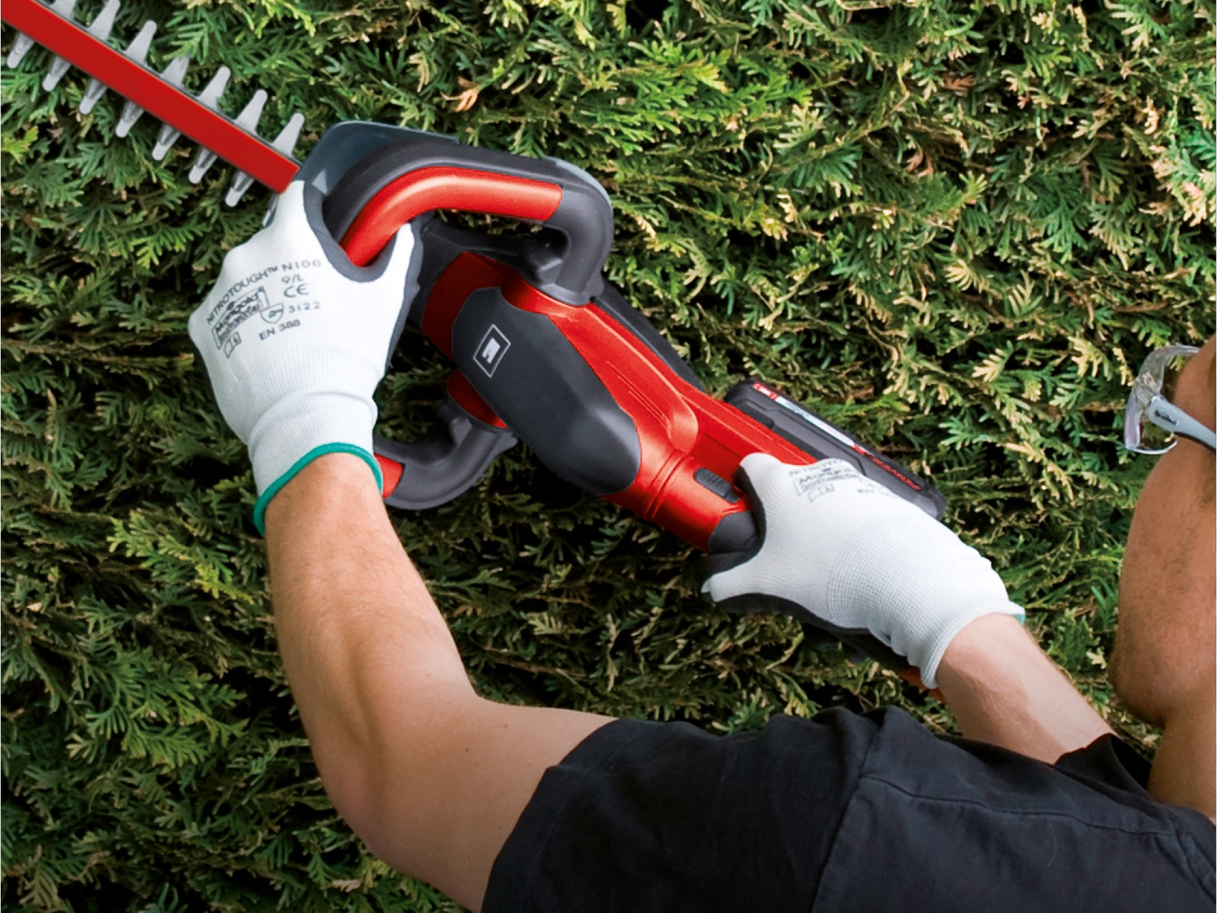 Einhell Akku-Heckenschere »GC-CH 1846 Li-Solo«, 46 cm Schnittlänge, ohne Akku und Ladegerät