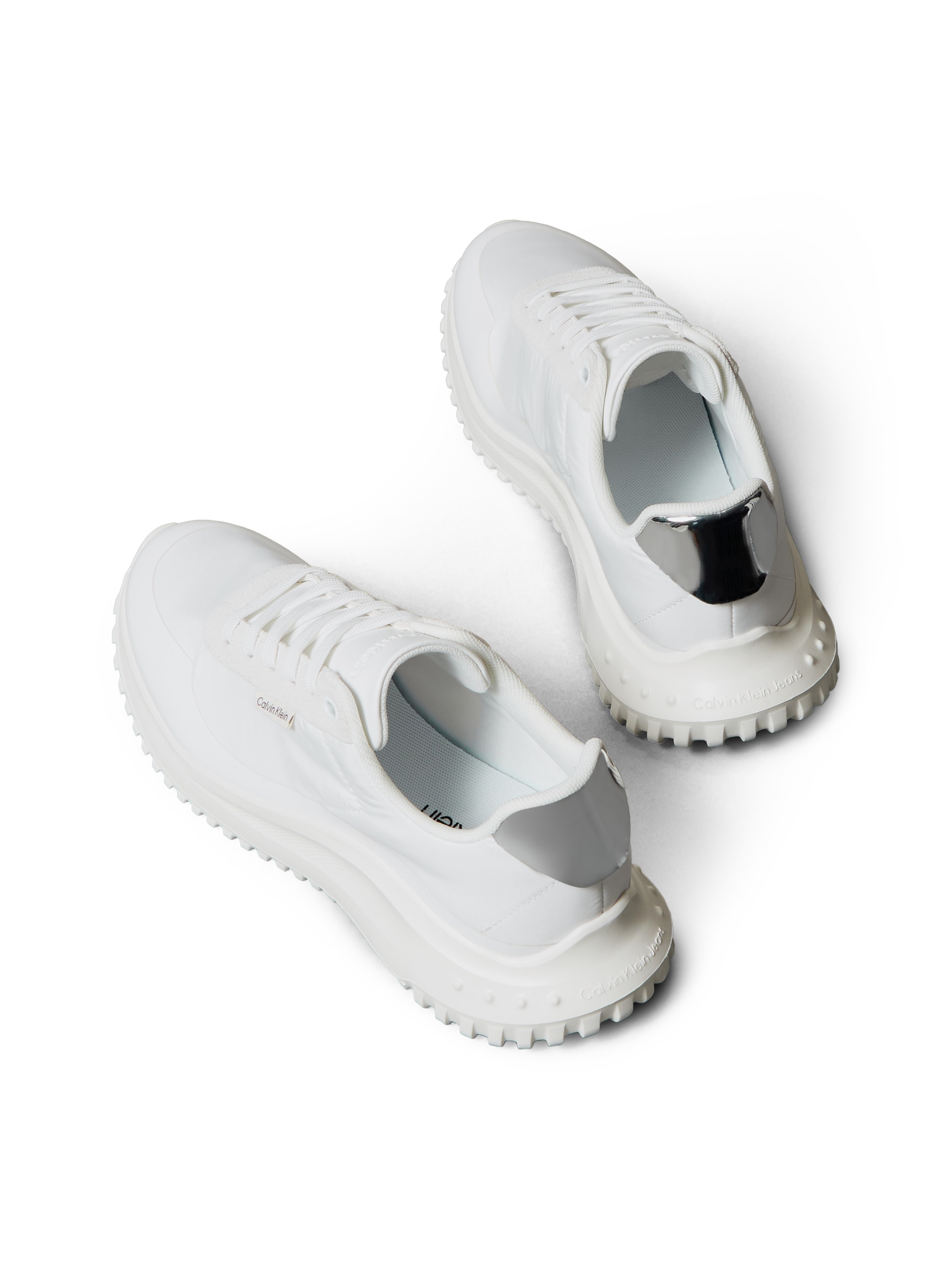 Calvin Klein Jeans Sneaker »EVA RUNNER LACE UP MAT MIX«  Halbschuh, Freizeitschuh, Schnürschuh mit leichter Profilsohle