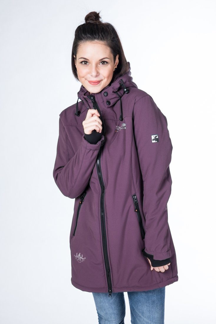 DEPROC Active Softshellmantel »KEELE PEAK II WOMEN« auch in Großen Größen erhältlich