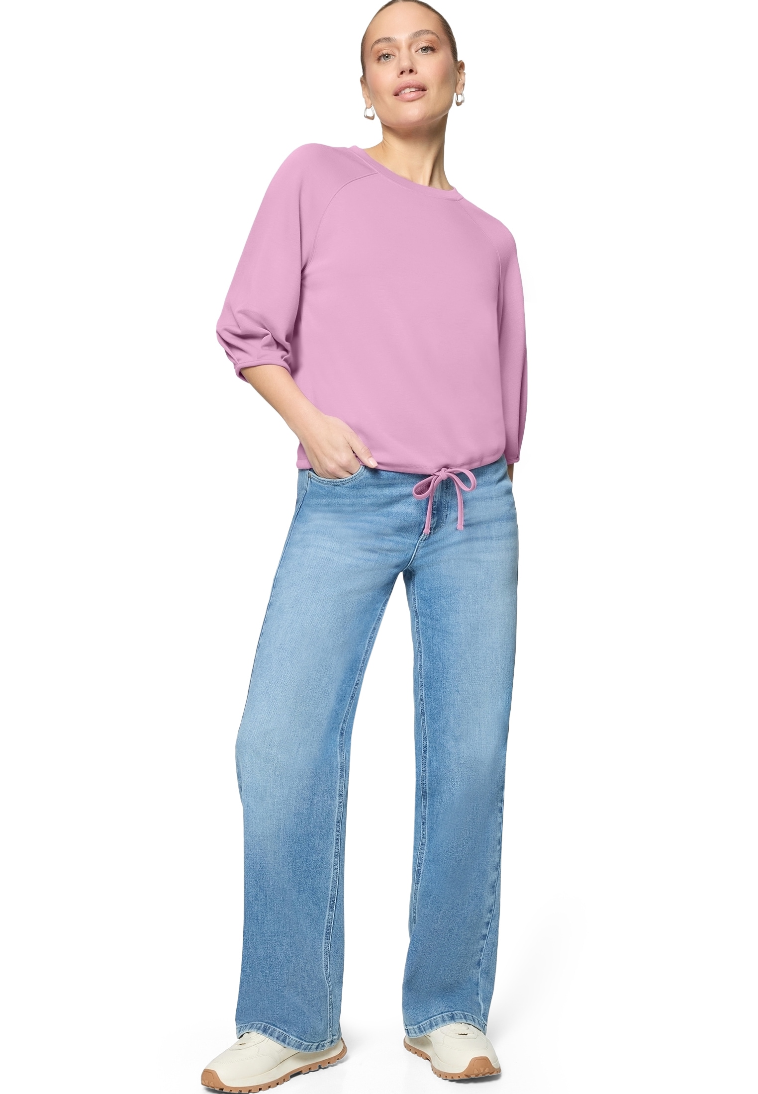 Zero Sweatshirt »Sweatshirt unifarben«
