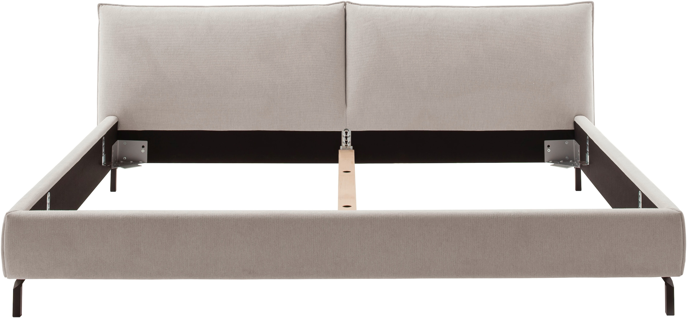 Home affaire Polsterbett »Fionara, Familienbett, extrabreite Liegefläche 240cm, in 2 Längen« inkl. 7-fache Einlegetiefenverstellung & saugroboterfreundliche Höhe