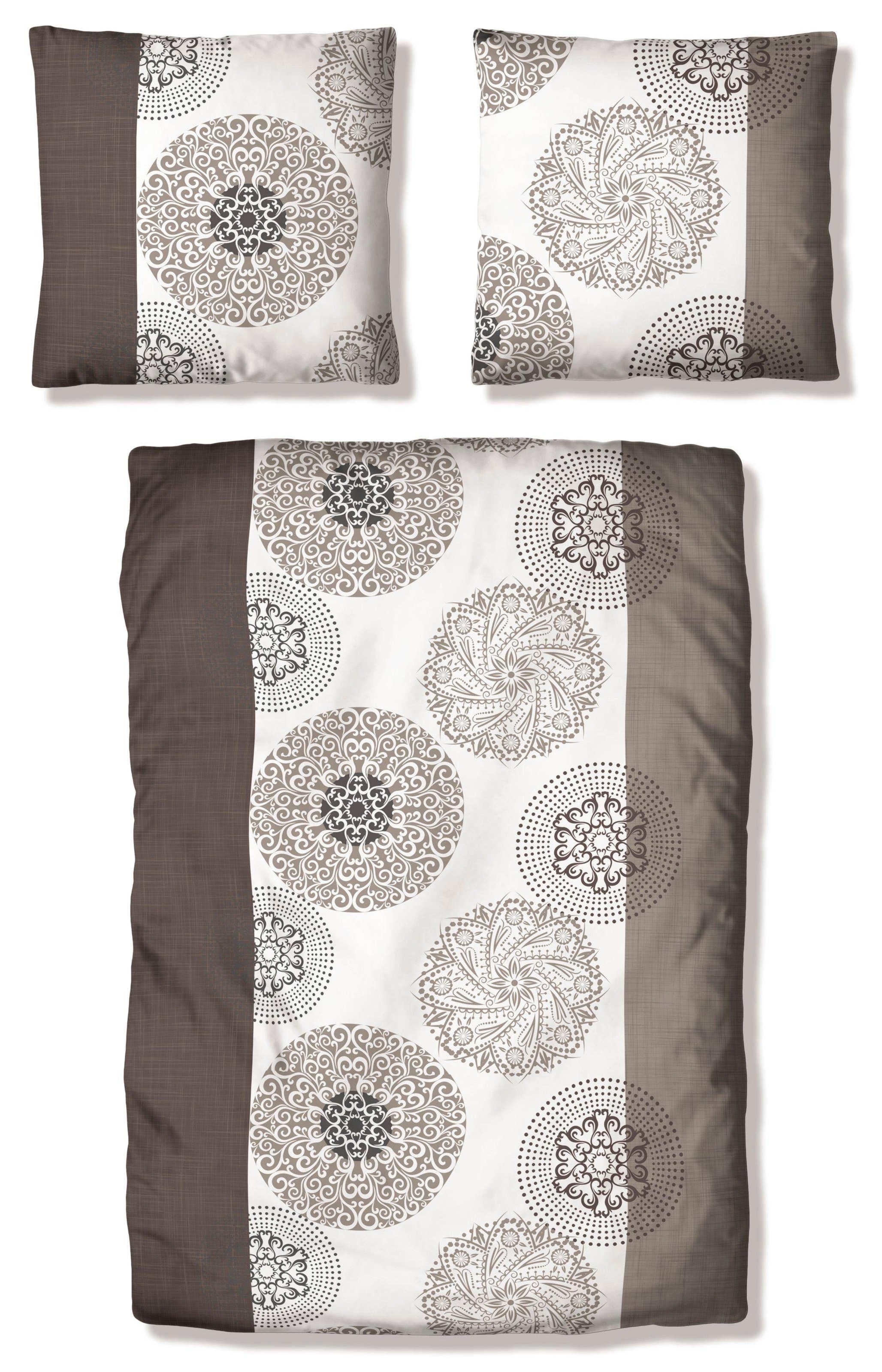 my home Bettwäsche »Cison«, (2 tlg.), in unterschiedlichen Qualitäten, Design Ornamente
