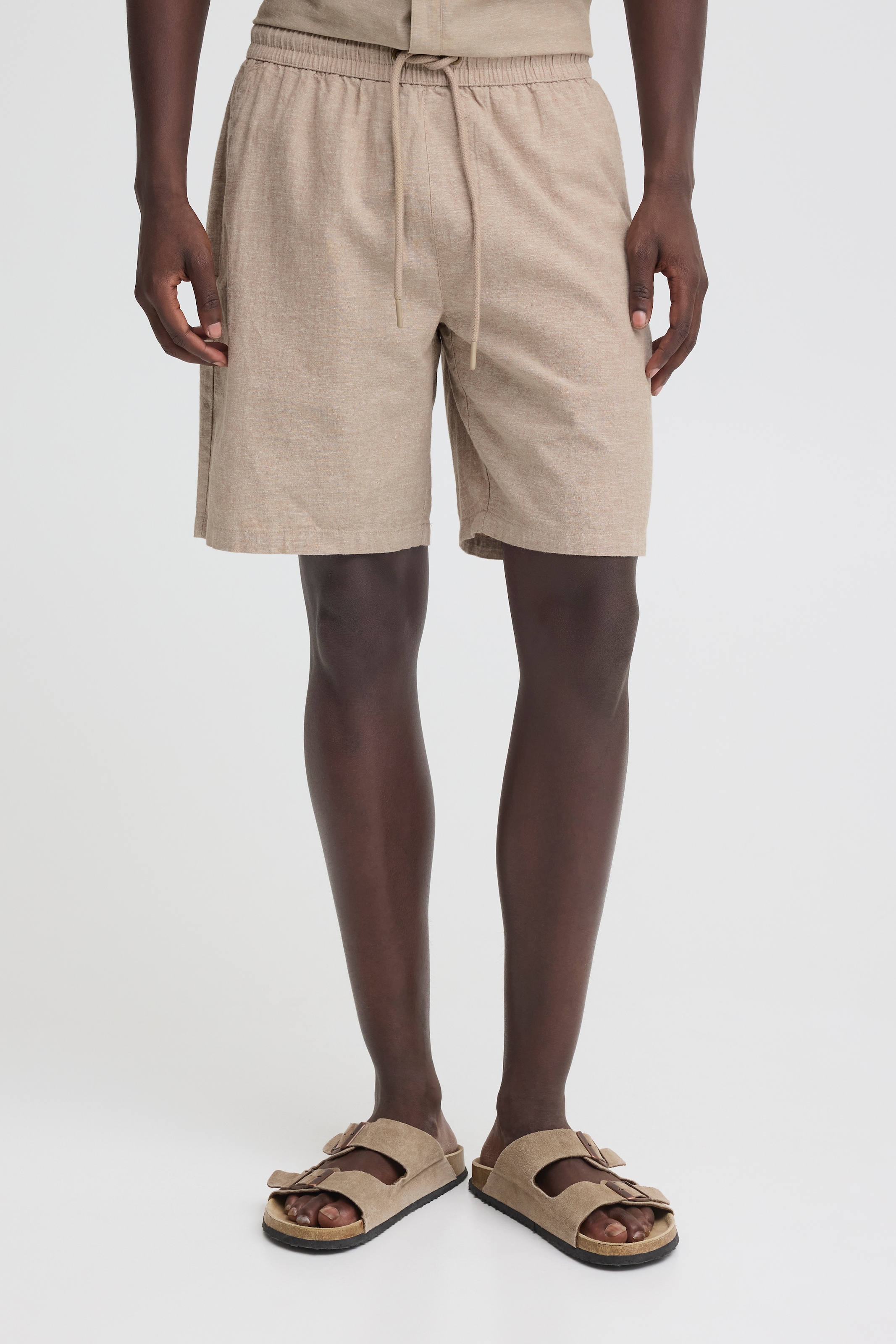 Blend Bermudas »BHABAN LIN SHORTS PP NOOS«  in sommerlicher Leinen-Optik