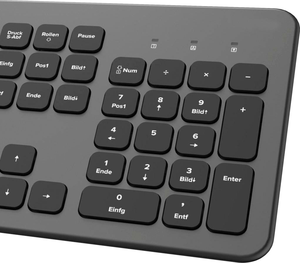 Hama Tastatur »Tastatur „KW-700“ Tastatur kabellos«