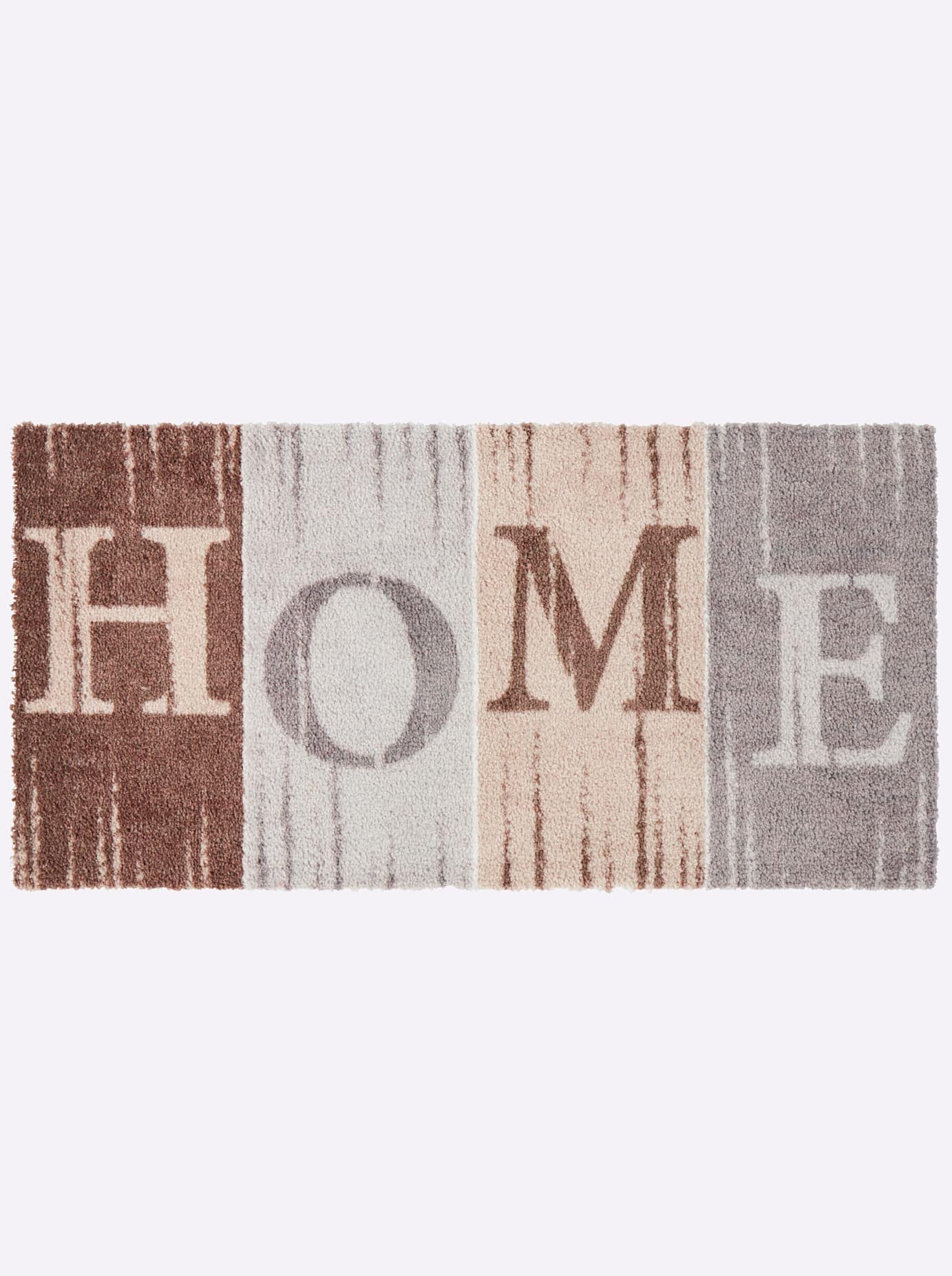 Akzente Feel Fußmatte rechteckig 7 mm Höhe in grau