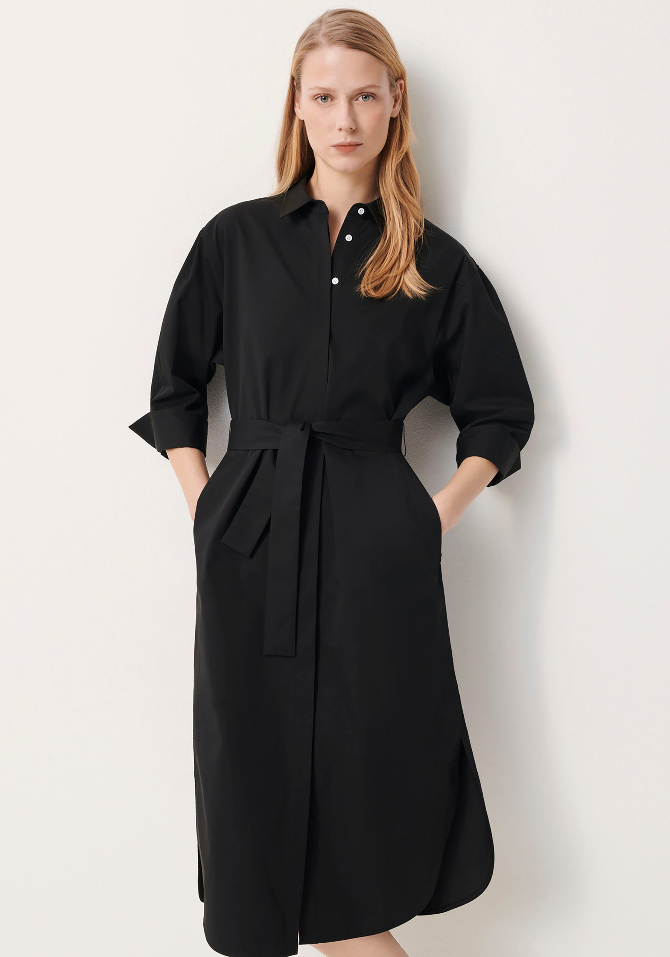 someday Hemdblusenkleid »Quoluma«, mit verdeckter Knopfleiste