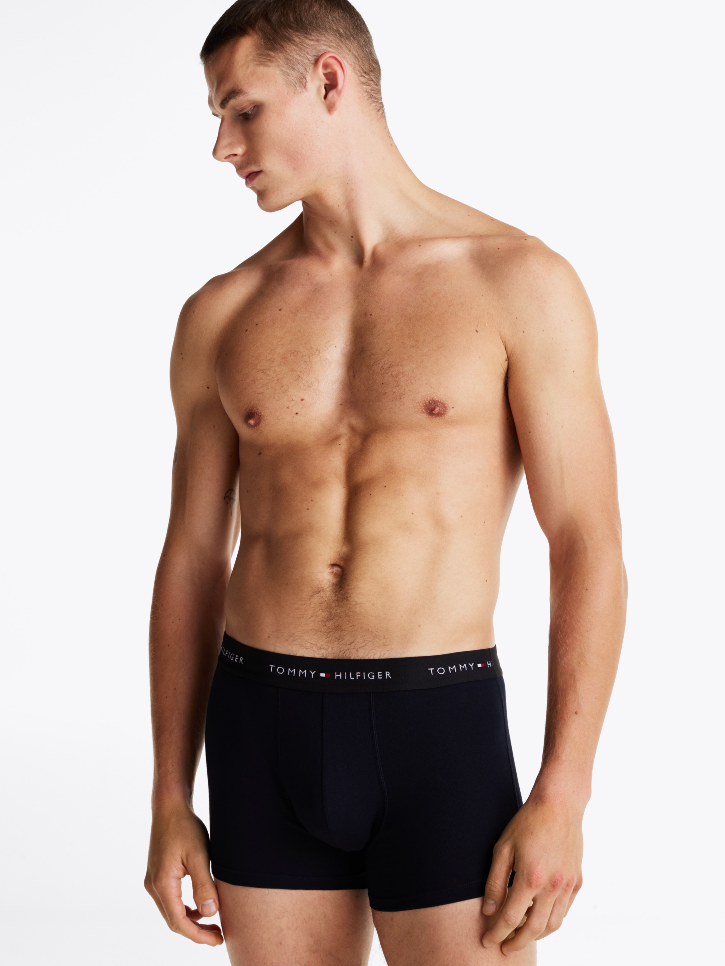 Tommy Hilfiger Underwear Boxer »TRUNK 5 PACK«, (5 St.), mit Logobund