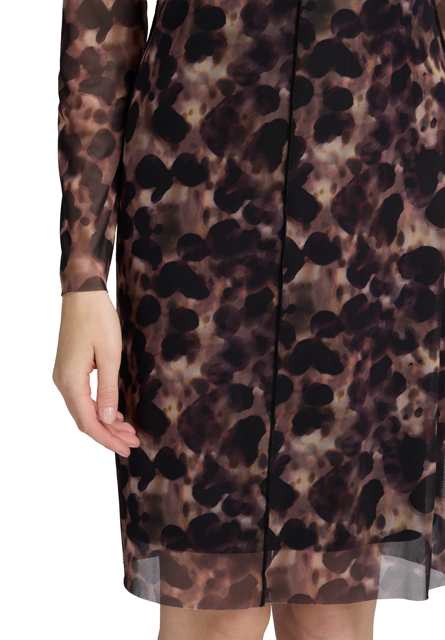 Cartoon Meshkleid »Mesh-Kleid mit Kragen«