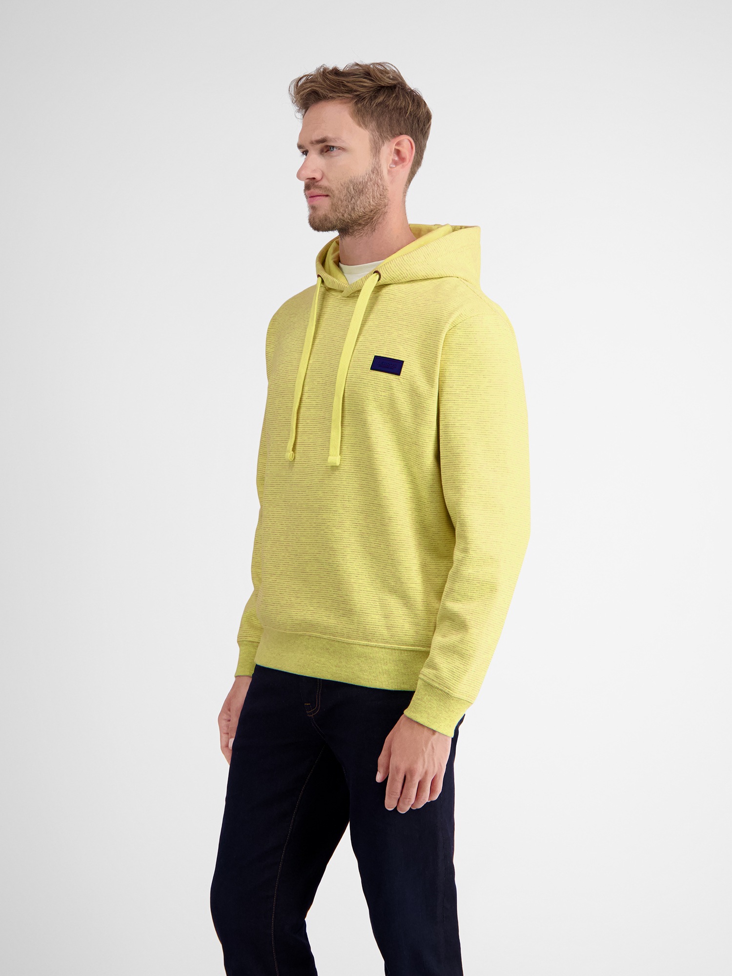 LERROS Hoodie »LERROS Sweat-Hoodie in weicher Strukturqualität«