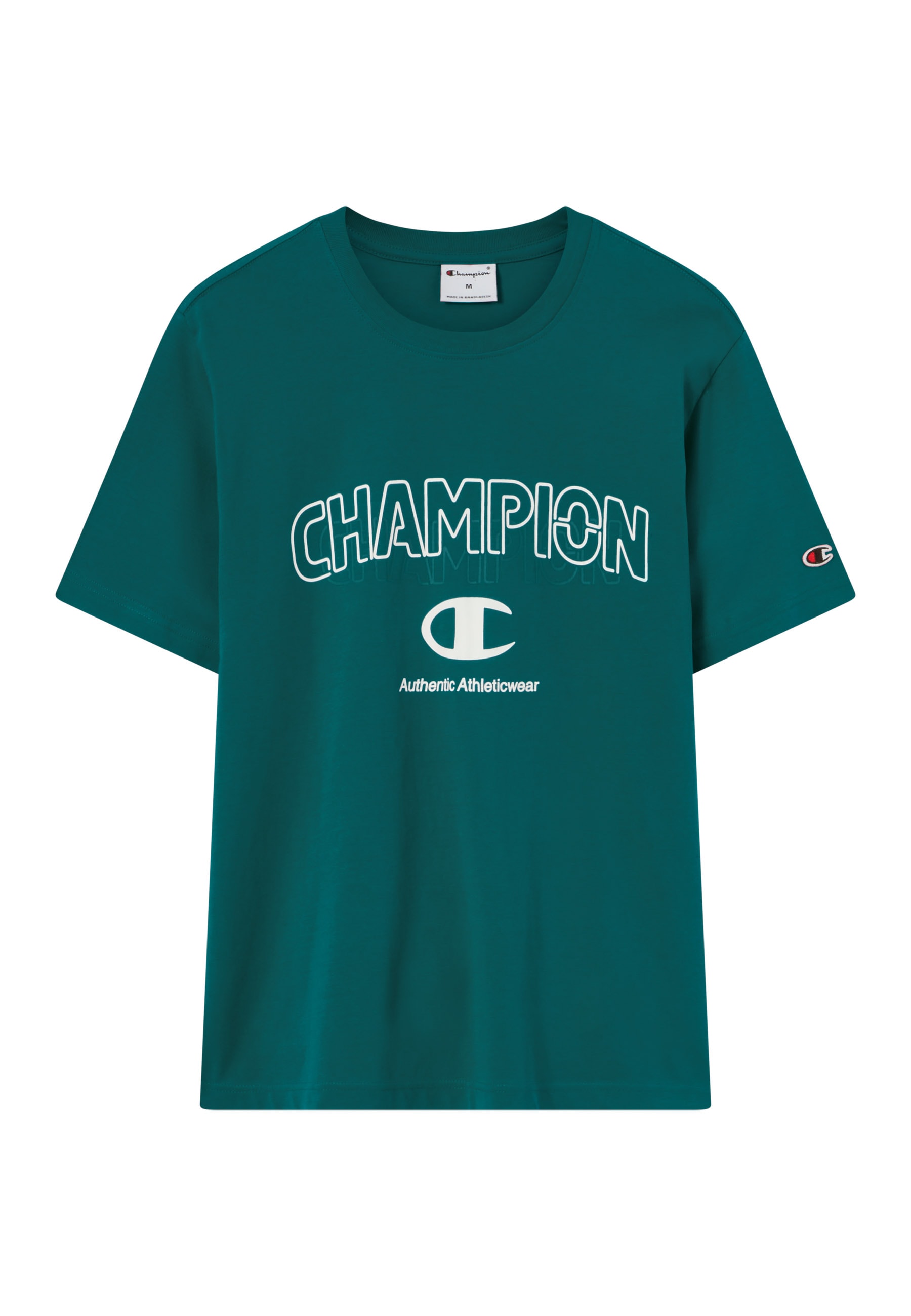 Champion T-Shirt »Graphic Tee« sportliche Passform, Kurzarm, Rundhalsausschnitt