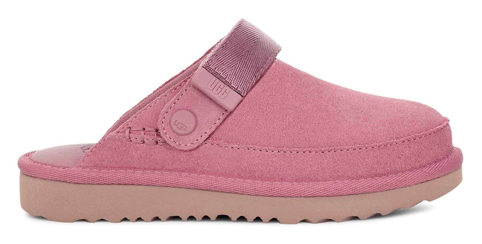 UGG Clog »KID´S GOLDENSTAR CLOG«, Hausschuh, Mule, Plateauschuh mit schwenkbarem Fersenriemchen