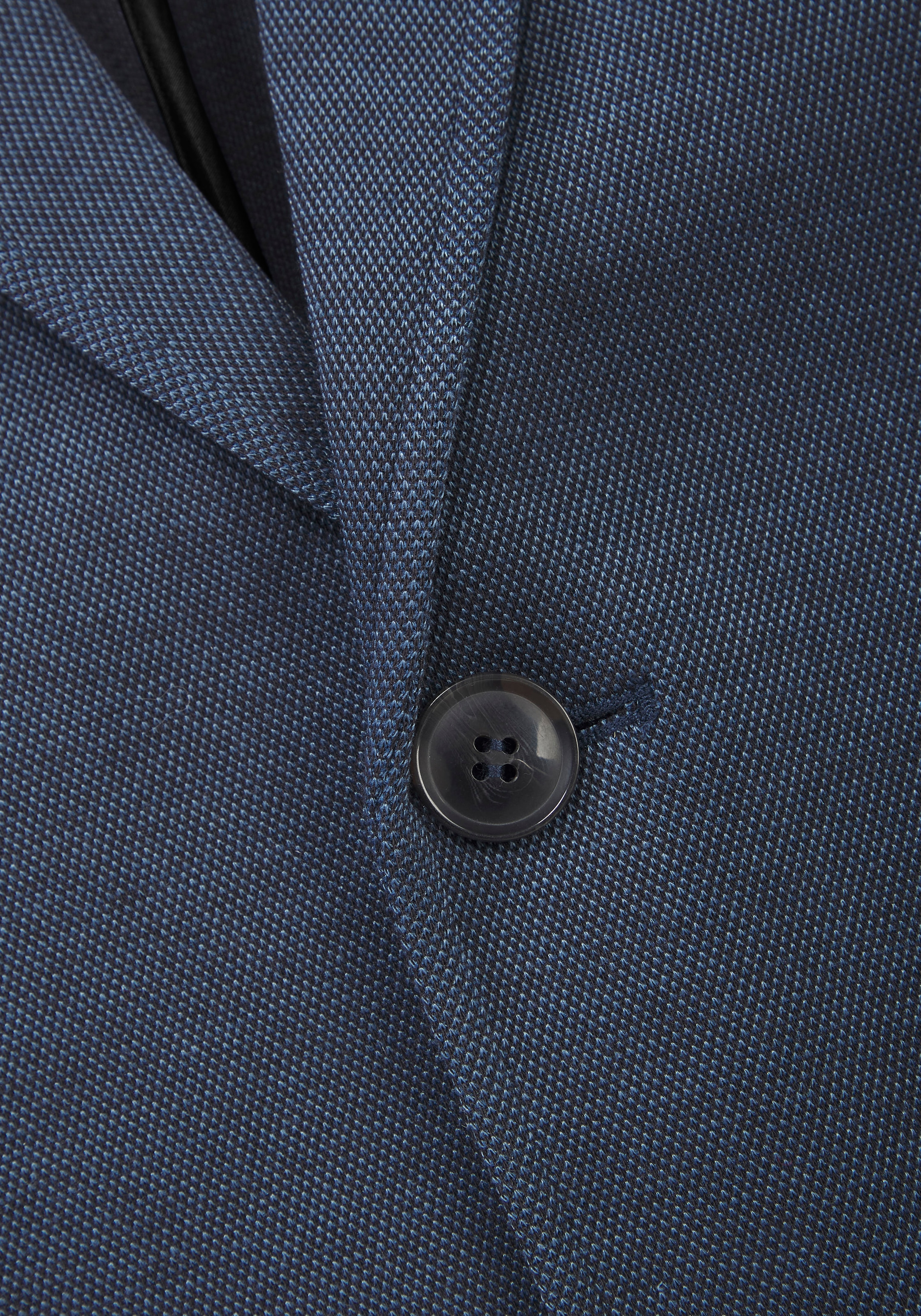 John Devin Sakko »aus elastischer Pikee-Qualität« sportliches Stretchsakko mit dezentem Muster