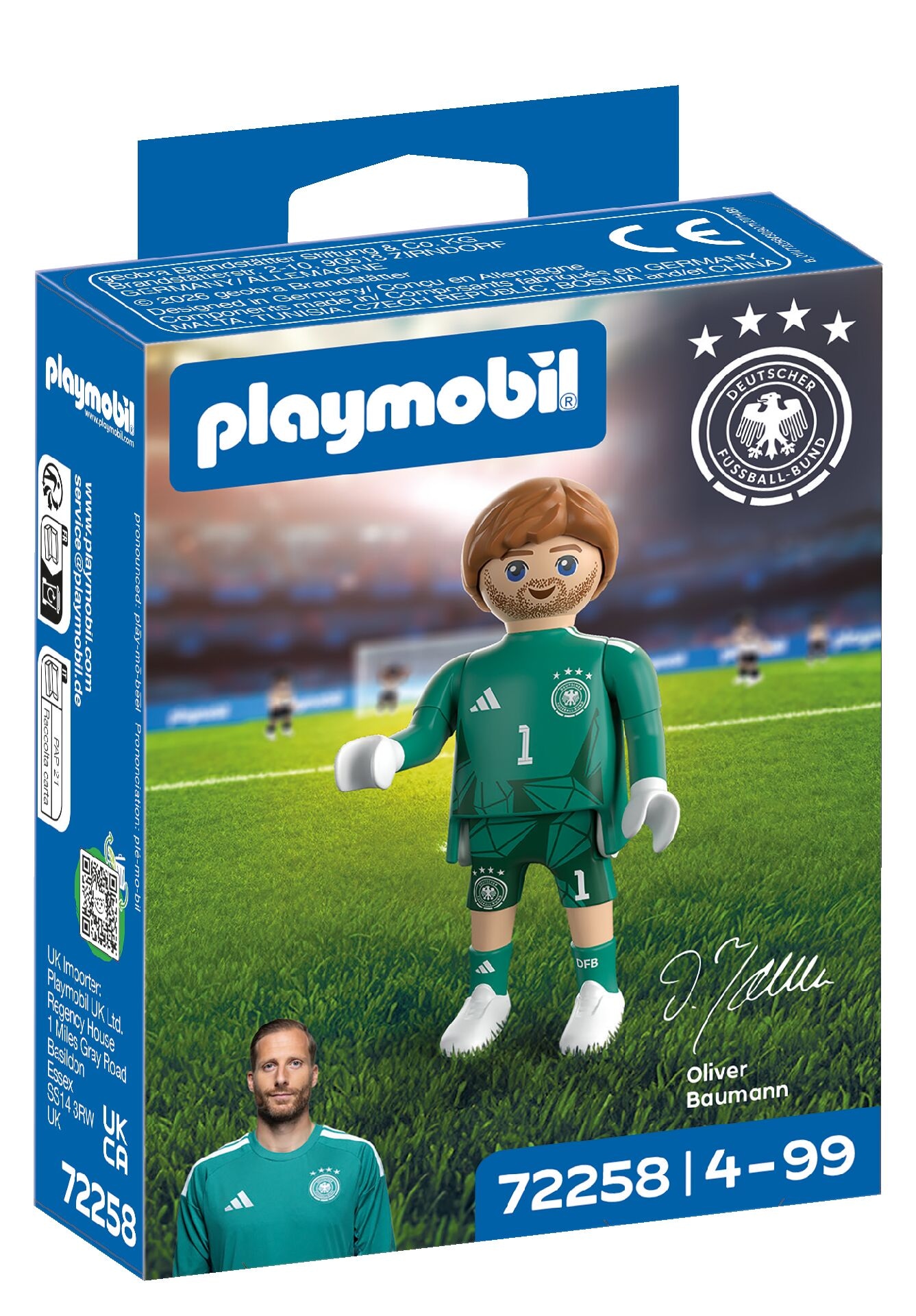 Playmobil® Konstruktions-Spielset »Oliver Baumann (72258), DFB« Made in Europe
