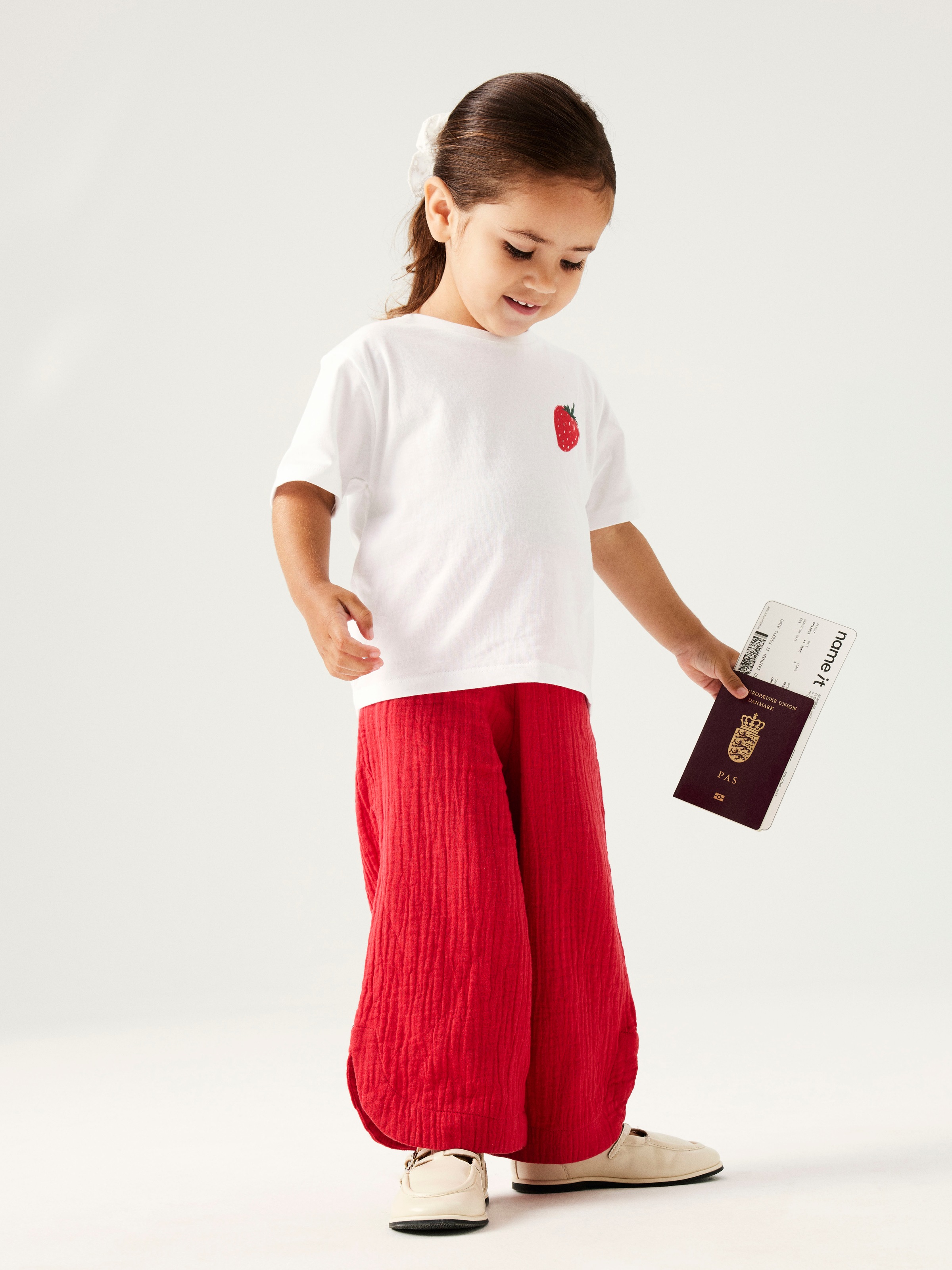 Name It T-Shirt »NMFJAYSLINE SS NREG TOP BOX« Baumwolle, regular fit