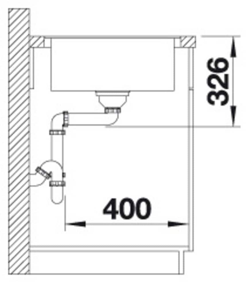 Blanco Granitspüle »METRA 5 S-F« 1 Stk. tlg. erhältlich in mehreren Farben