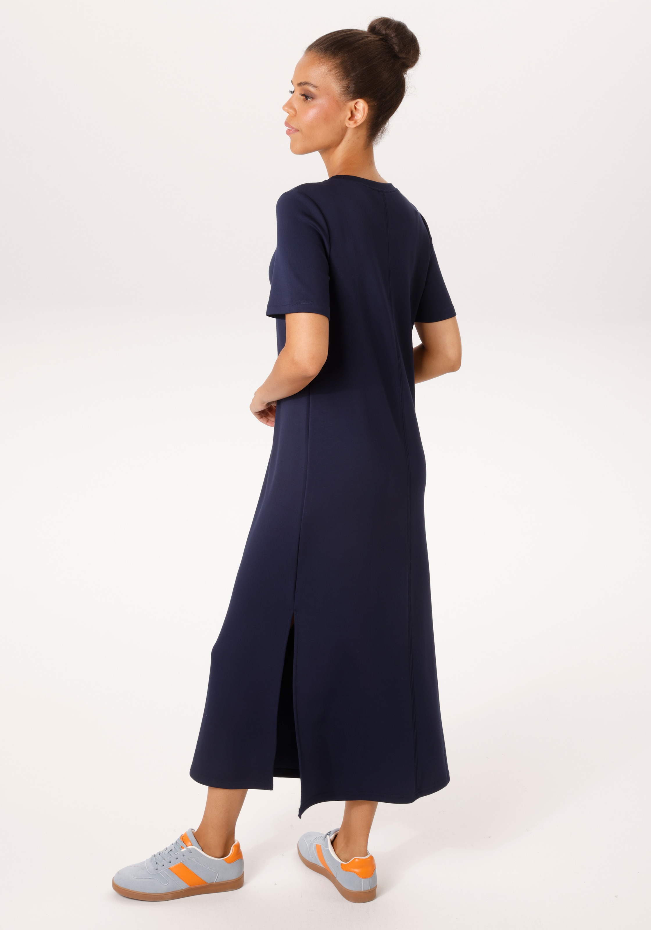 Aniston CASUAL Maxikleid mit Seitenschlitzen