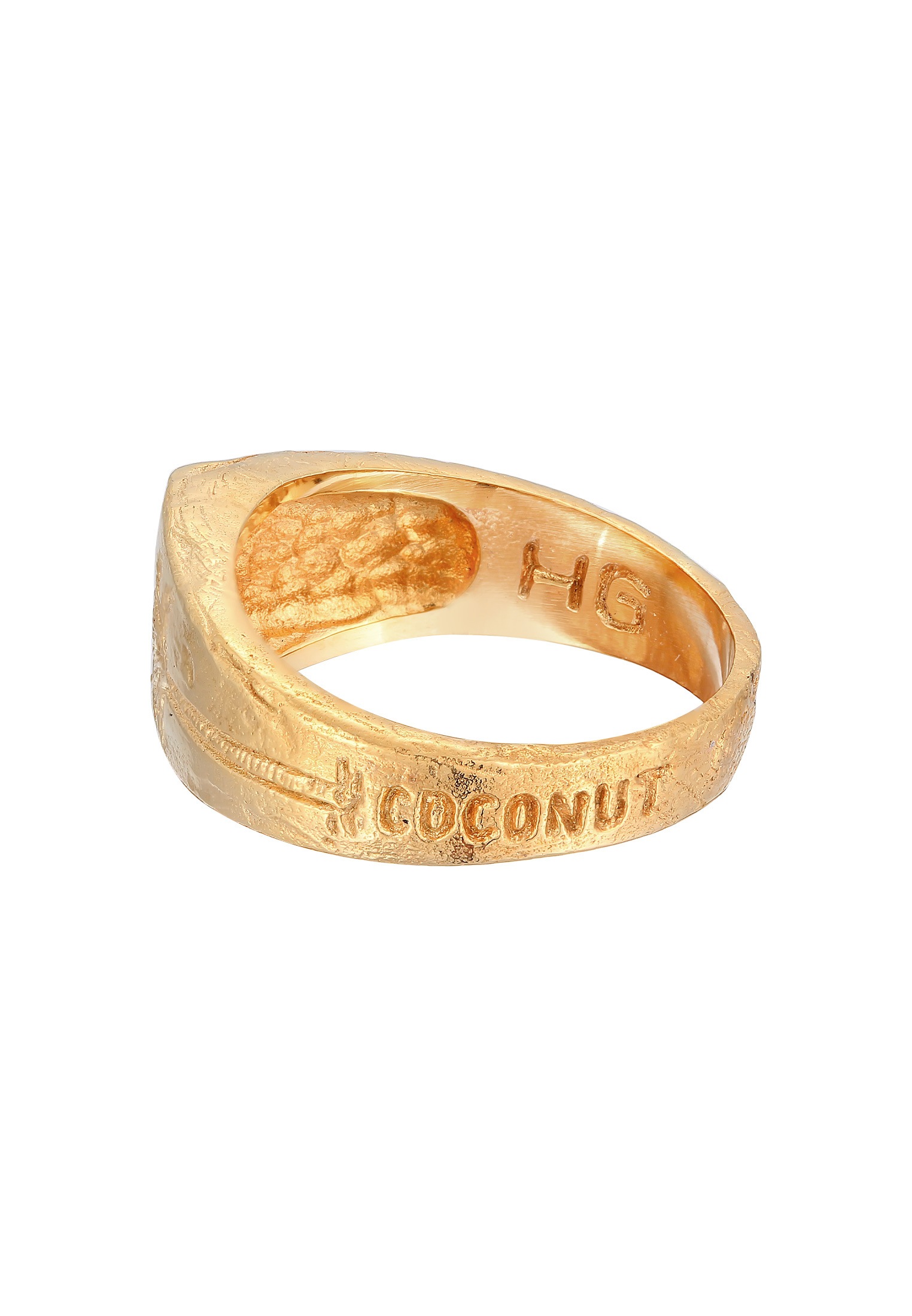 HAZE & GLORY Siegelring »Ring Herren Siegelring - Coconut Society 925 Silber«