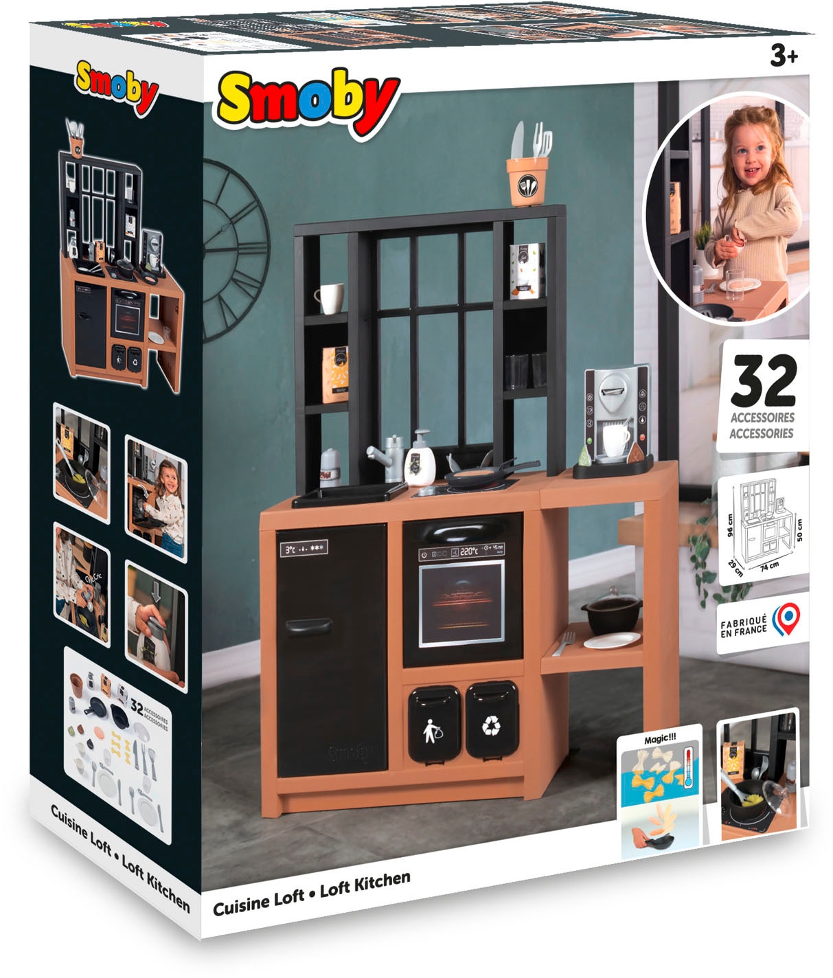 Smoby Spielküche »Loft«, Made in Europe