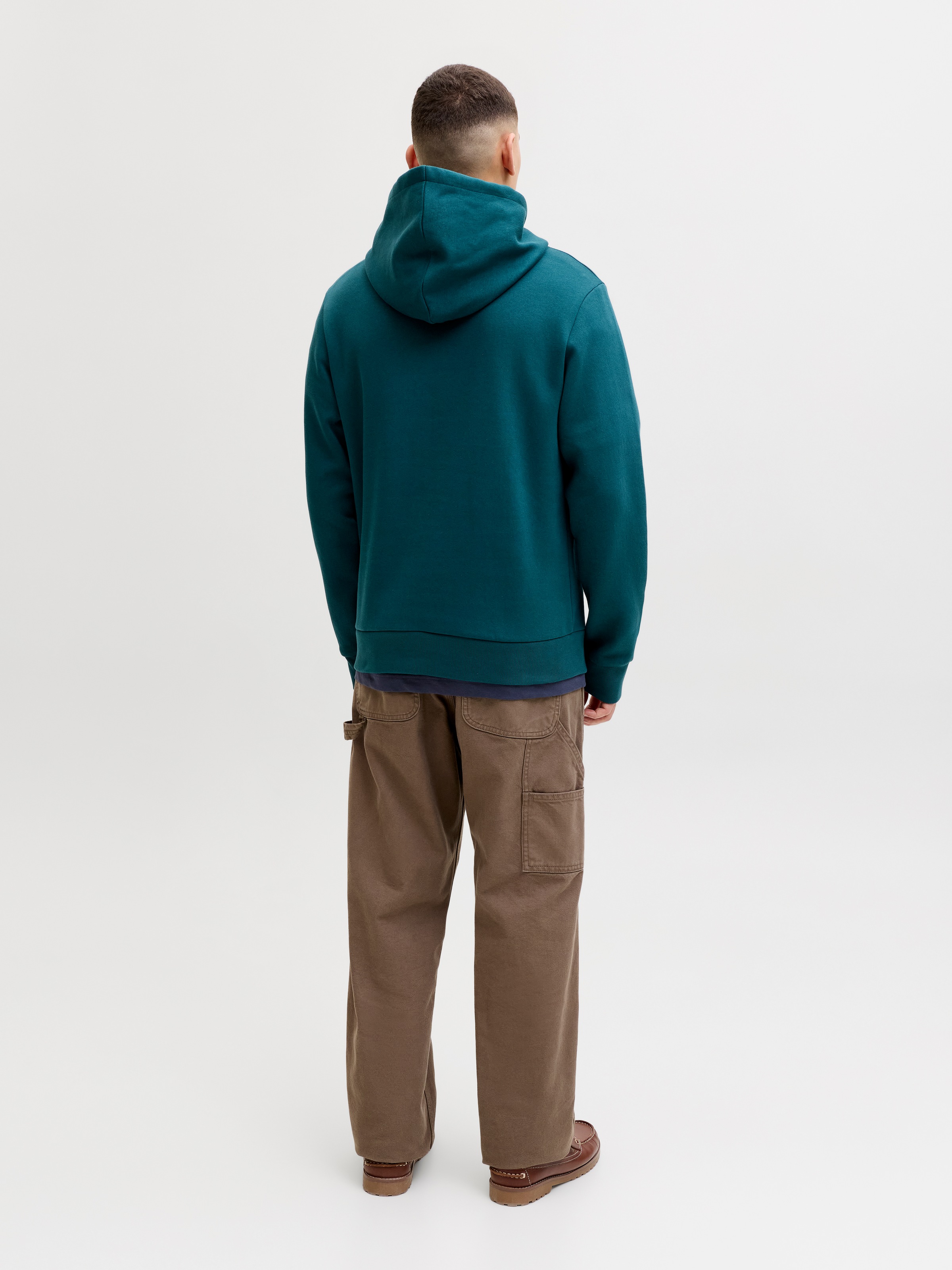 Jack & Jones Kapuzensweatshirt »JJELOGO SWEAT HOOD 2 COL 25/26 NOOS«, mit stylischem Print
