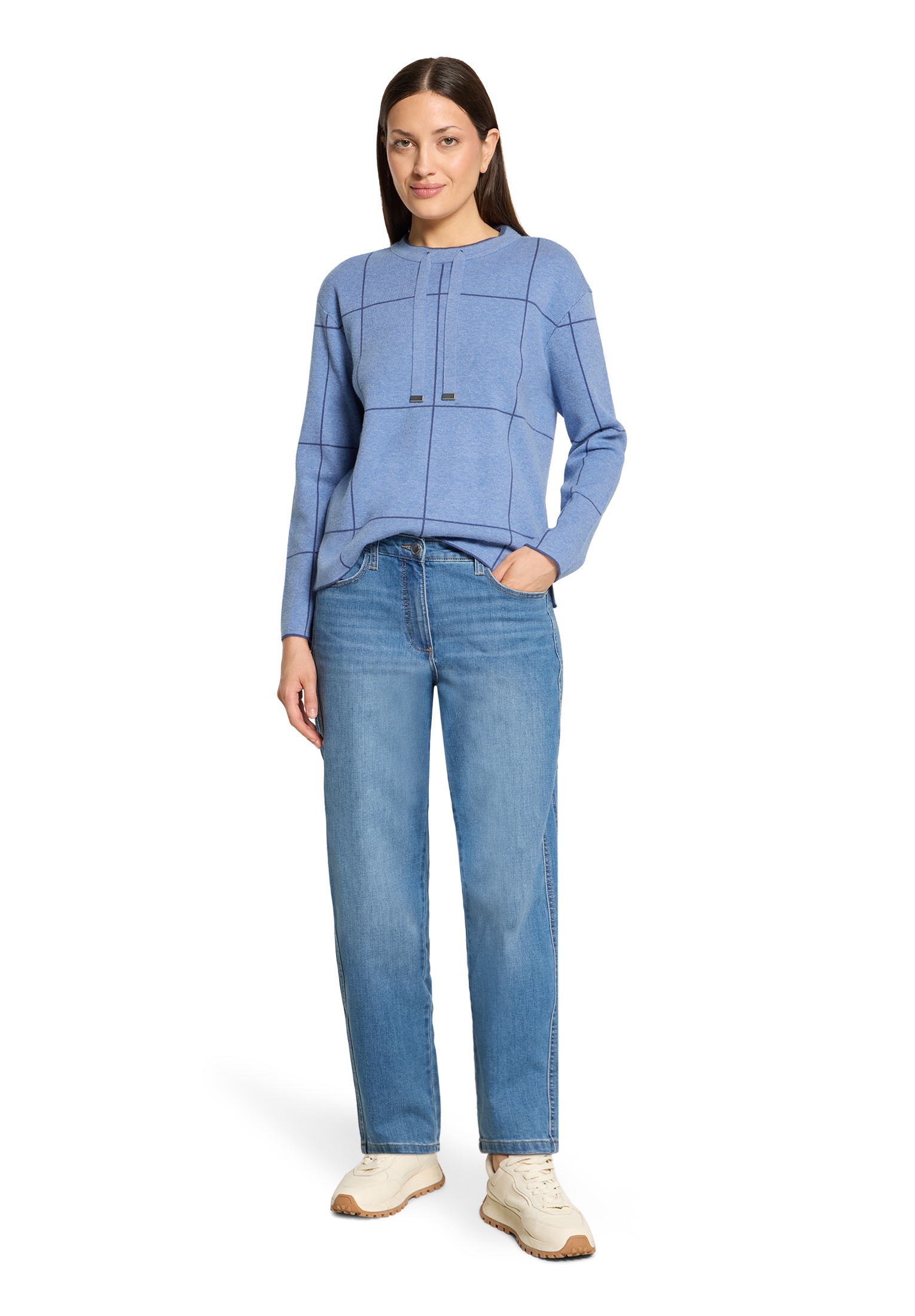 Betty Barclay Strickpullover »Strickpullover kariert«