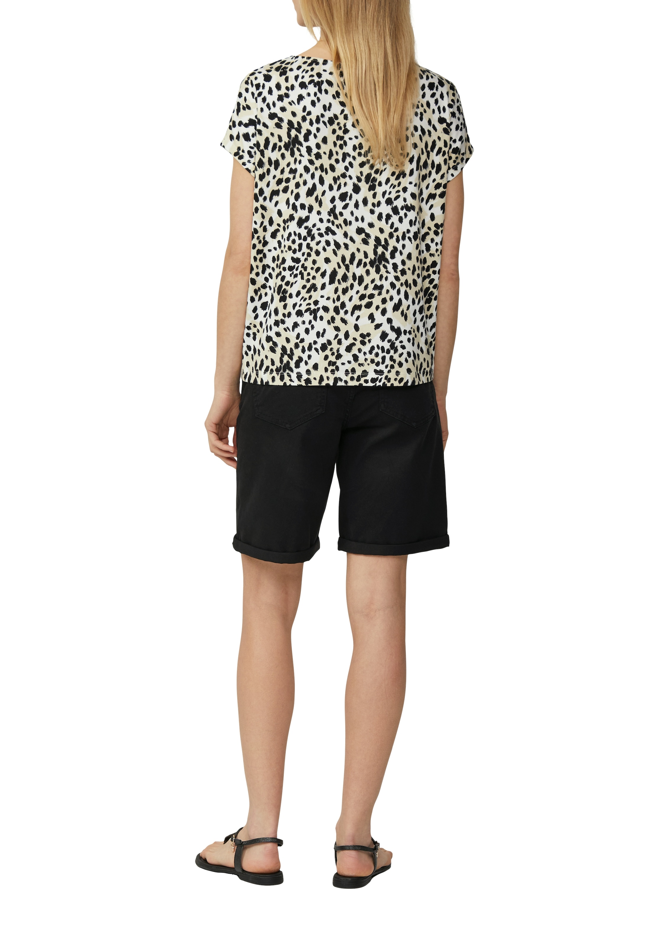 s.Oliver T-Shirt, mit All-Over Print