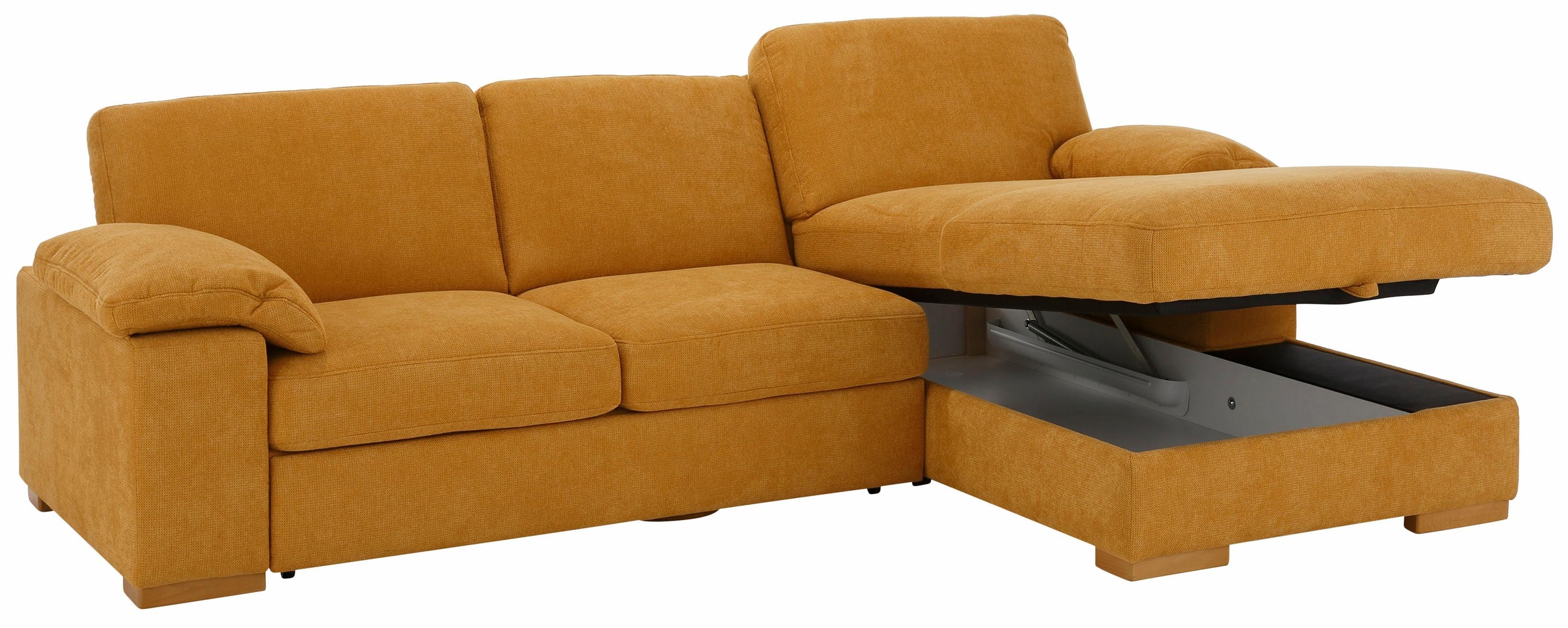 Home affaire Ecksofa »Ventura L-Form«, wahlweise mit Bettfunktion und Bettfunktion/Bettkasten