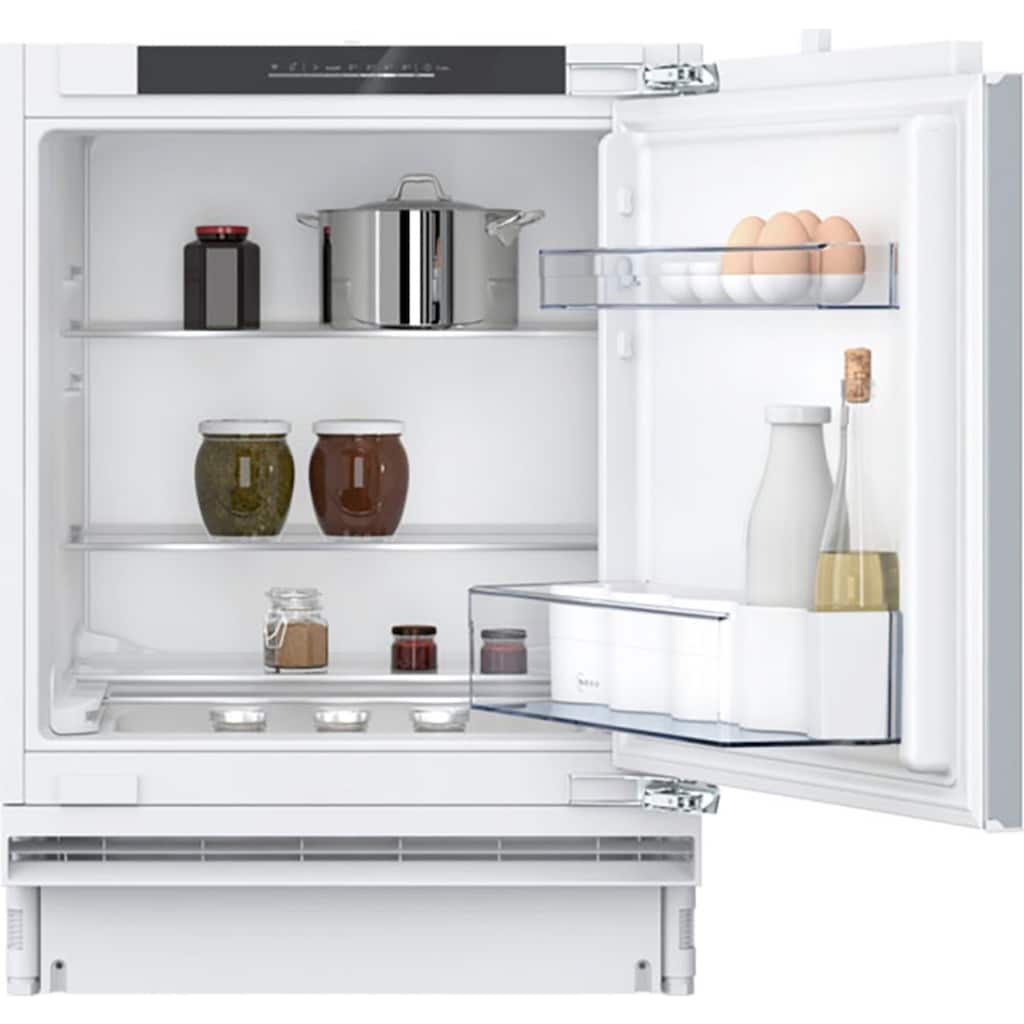NEFF Einbaukühlschrank »KU1212FE0«, KU1212FE0, 82 cm hoch, 59,8 cm breit, Super Cooling für schnelles Absenken der Temperatur
