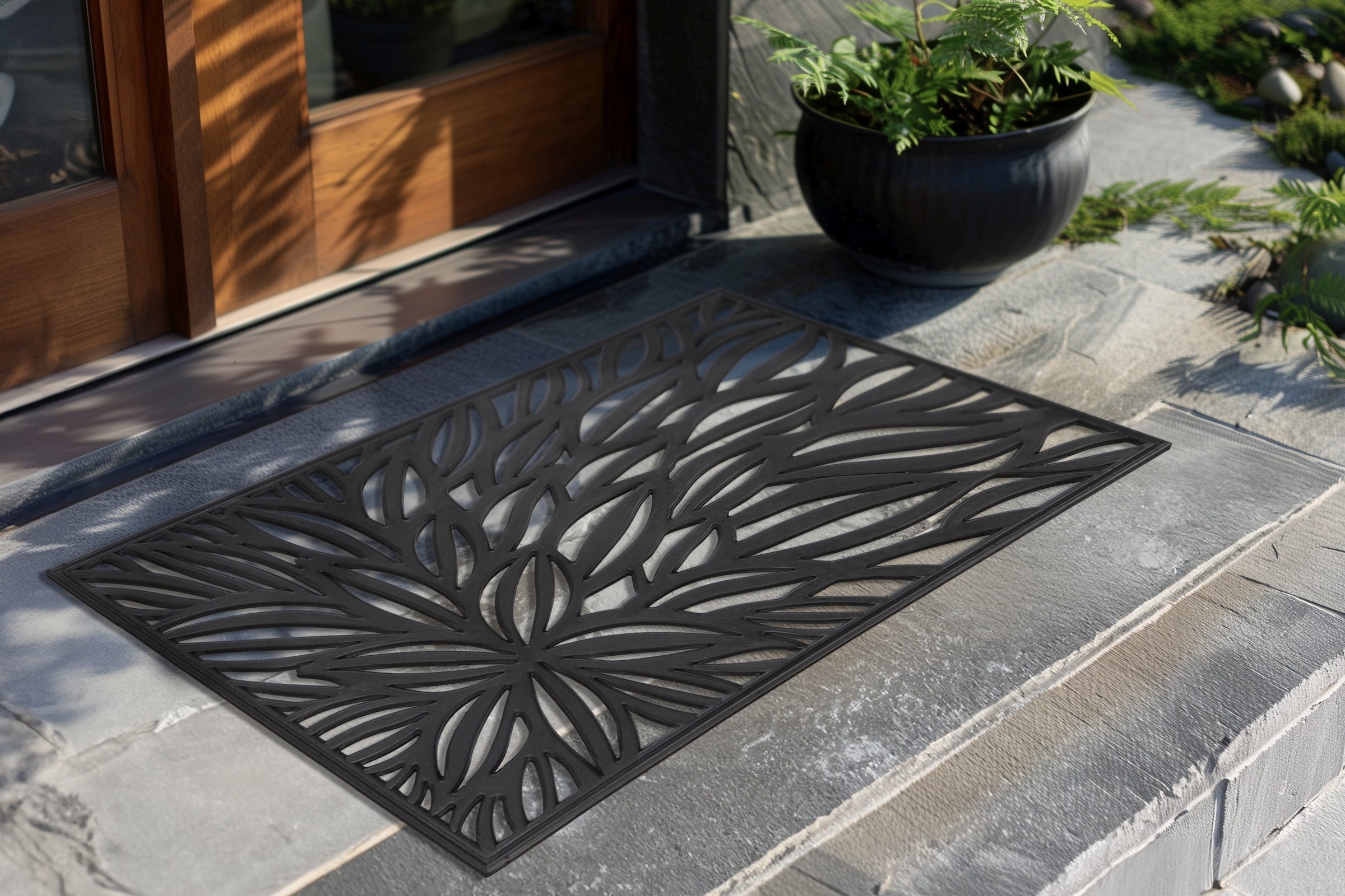 Kayoom Fußmatte »Fußmatte Everyday 225« rechteckig 8 mm Höhe Flachgewebe