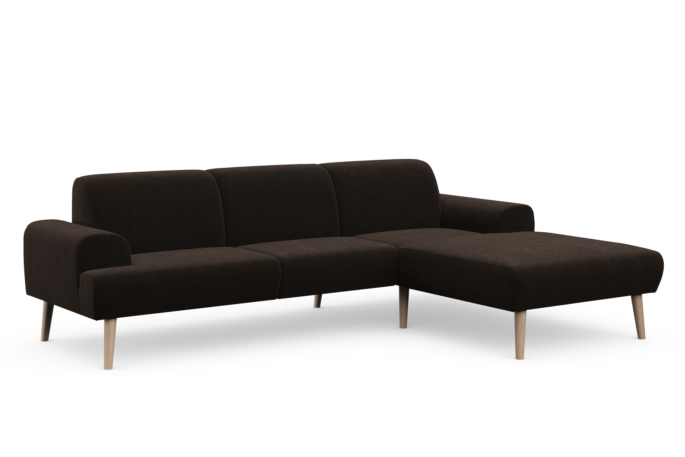 andas Ecksofa »Swift Scandic Design, Federkern für hohen Sitzkomfort, L-Form« Federkern-Polsterung, B/T/H: 292/83/176 cm