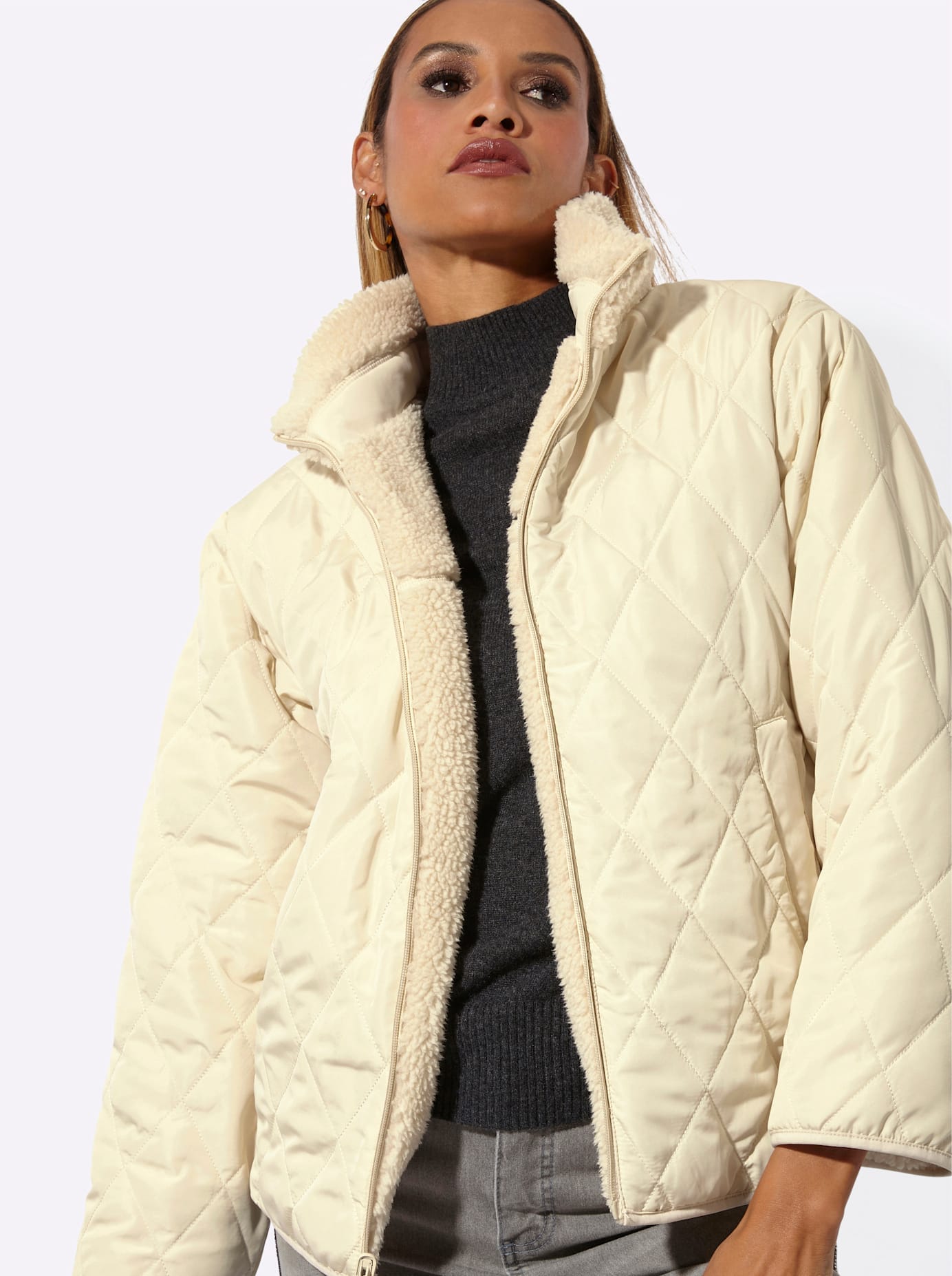 Inspirationen Wendejacke ohne Kapuze