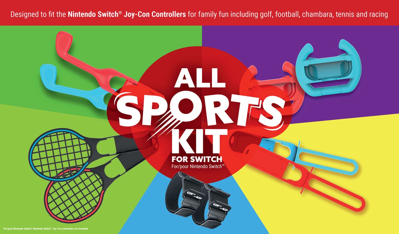 Switch-Controller »Switch Sports All Sports Kit«, (Set, 10 St.)