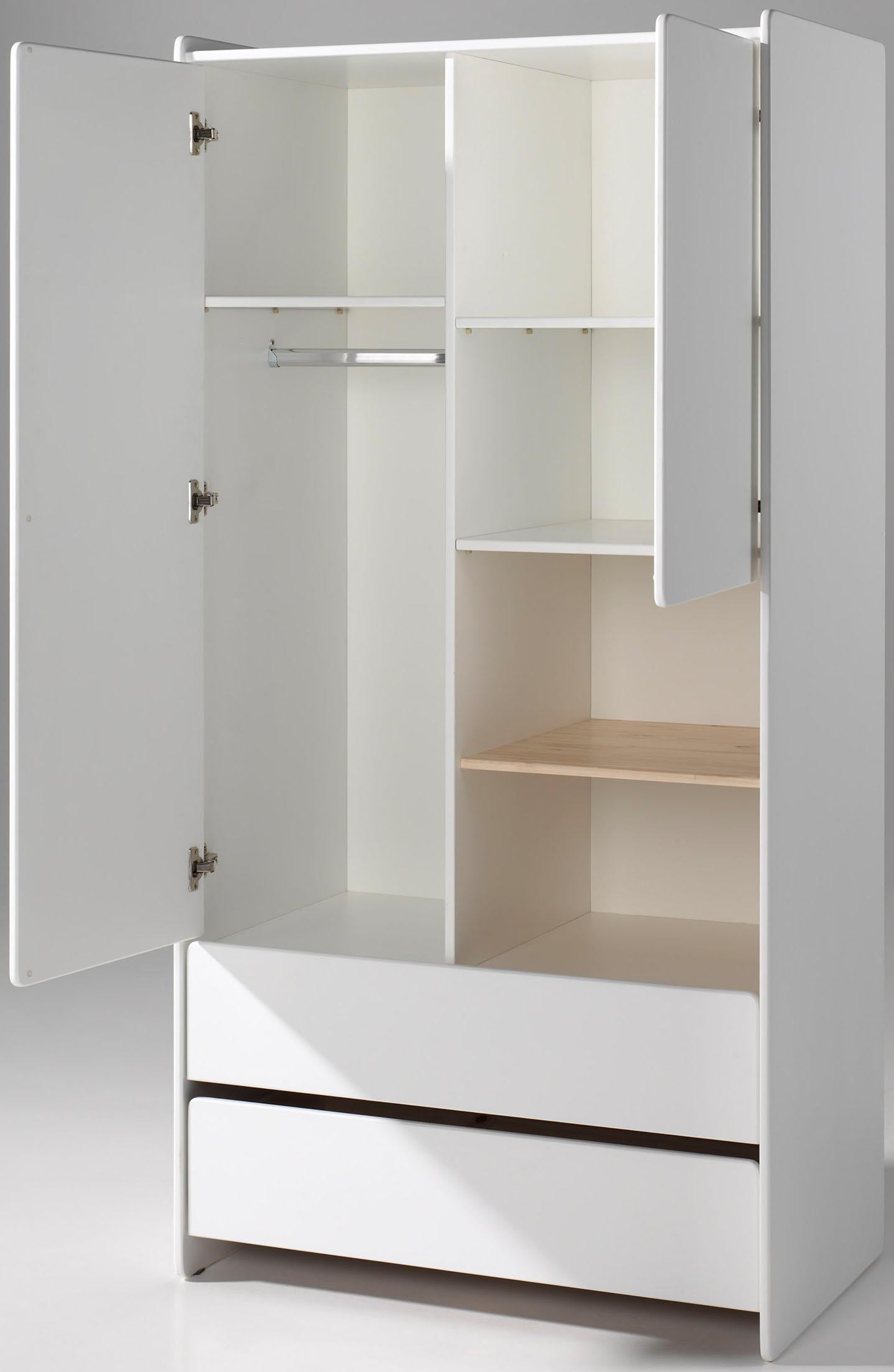 Vipack Kleiderschrank »Kiddy«, (Made in Europe), MDF-Oberfläche