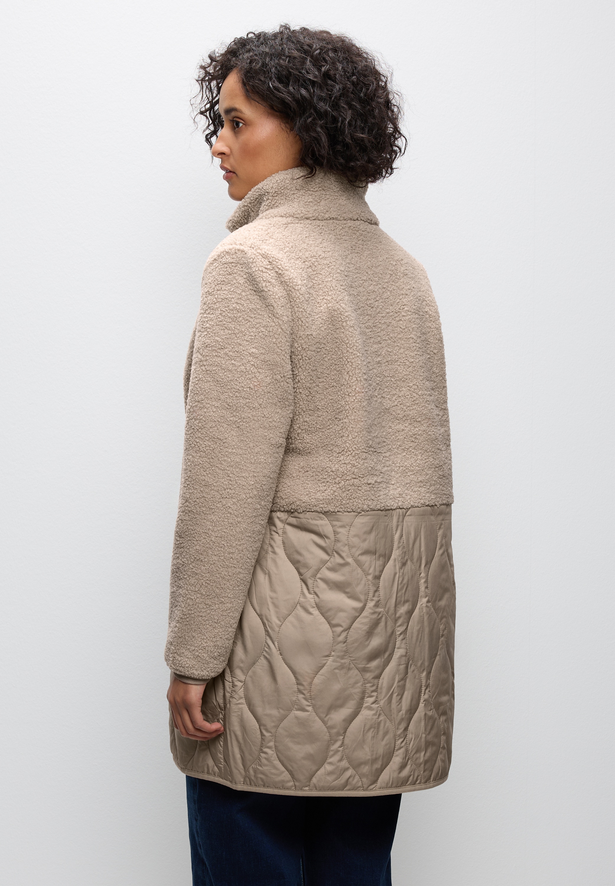 STREET ONE Outdoorjacke, mit Strukturmix