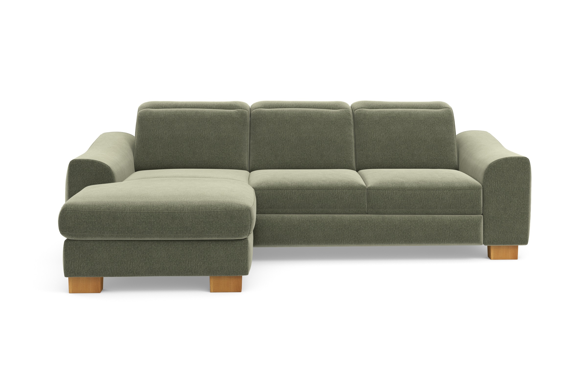 Home affaire Ecksofa »Dundee L-Form«, wahlweise mit Kopfteilverstellung und zusätzlich mit Bettfunktion