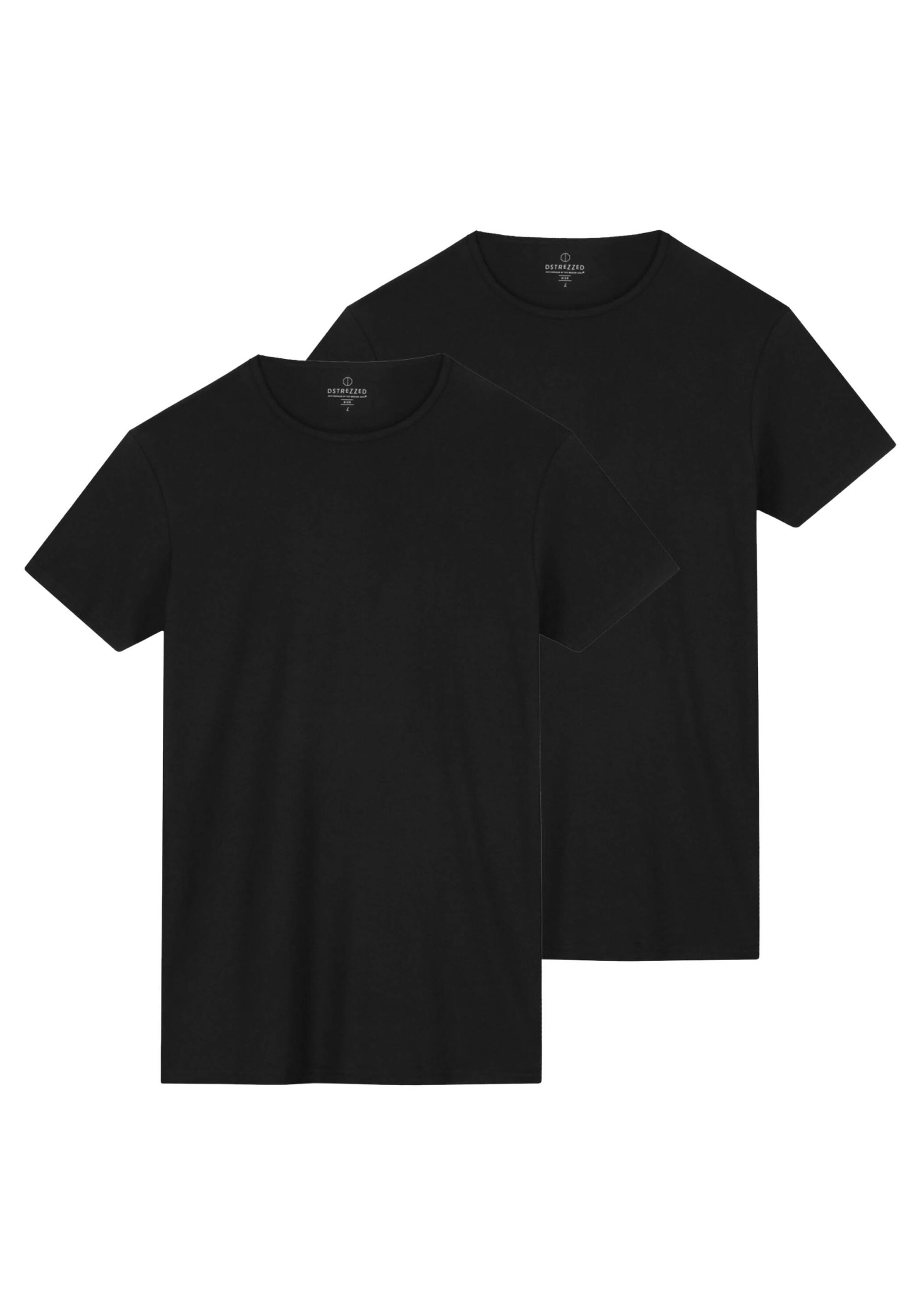 Dstrezzed T-Shirt »T-Shirt Bronson 2 Pack Round Neck Tee Bamboo Blend 2er Pack« 2